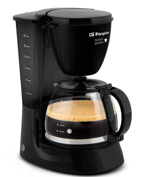 Cafetera De Goteo Orbegozo Cg 4060 N 800w 12 Tazas