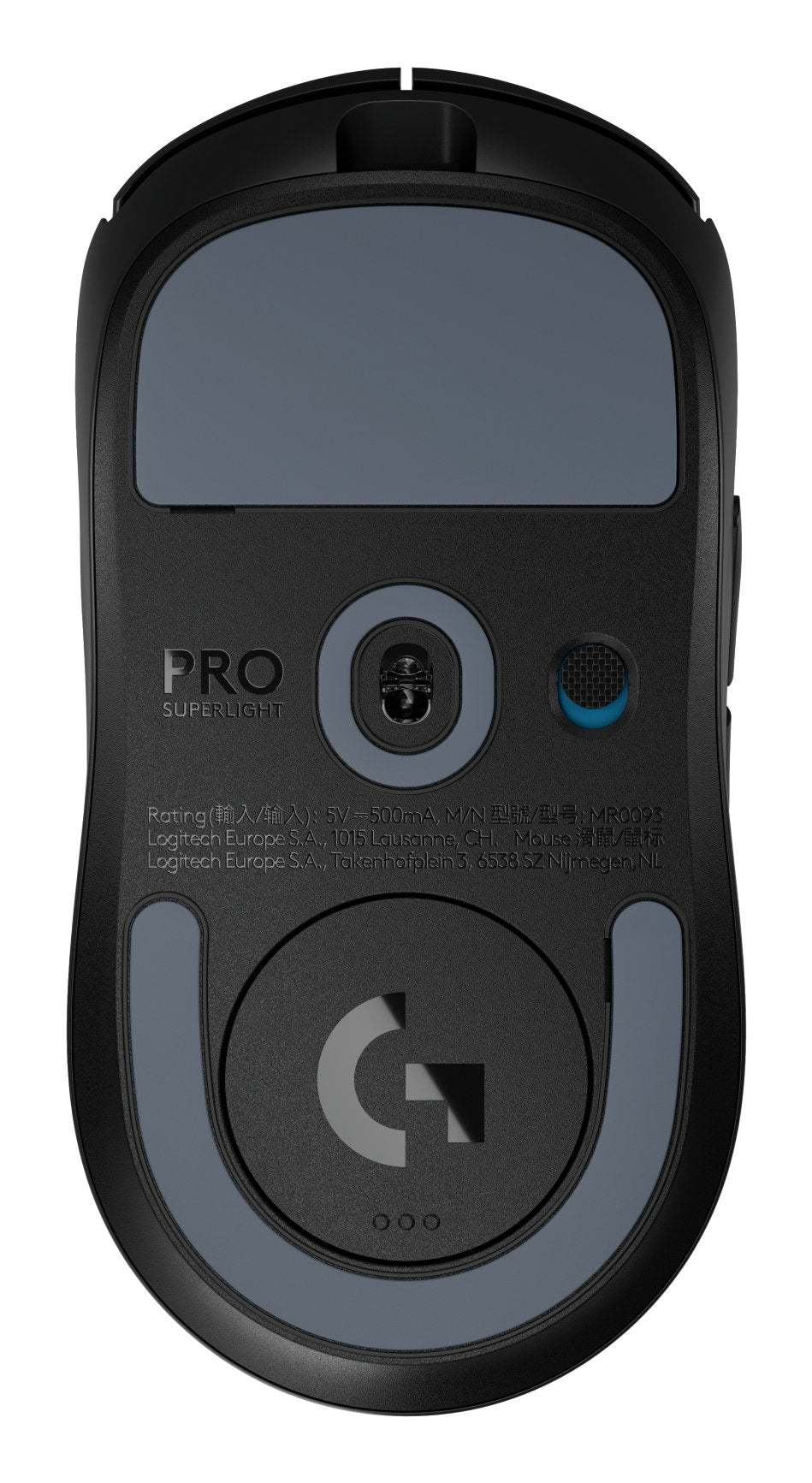 Ratón Logitech G Pro X Superlight 2 Óptico 5 Botones Inalámbrico 2.4 Ghz Receptor Logitech Lightspeed Negro