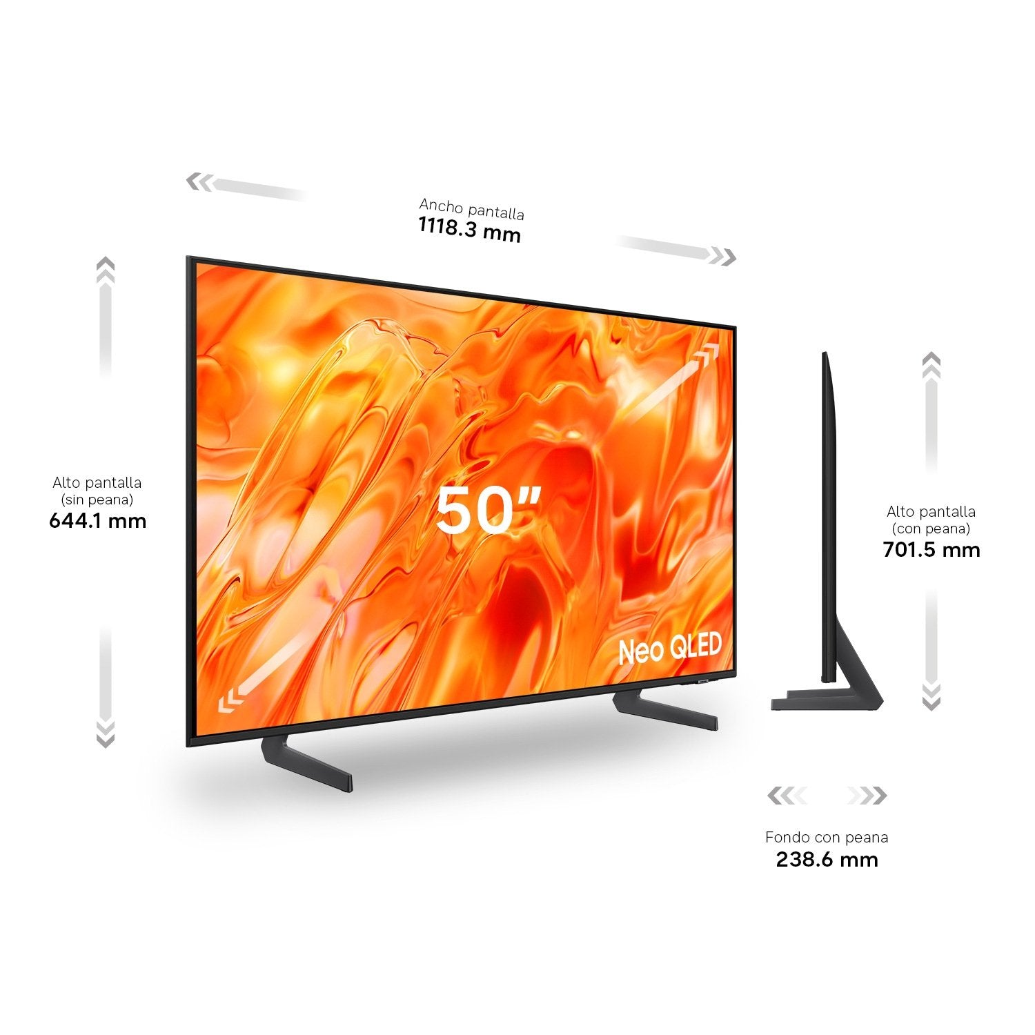EAN 8806099117511 - Samsung TQ50QN70HAUXXC Televisor imagen 9