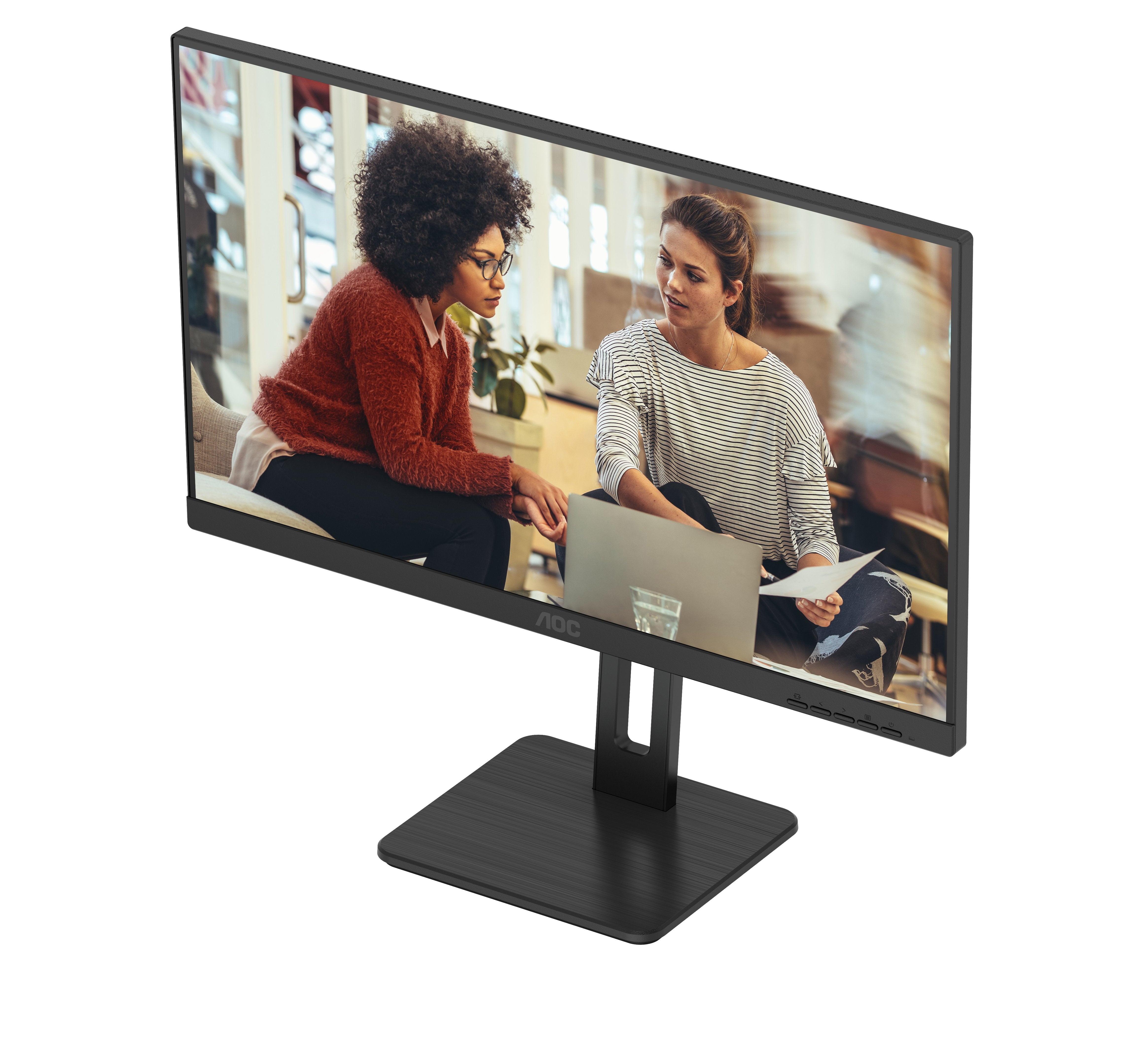 Monitor Aoc 27" U27e3uf 16:09 2xhdmi+Dp+Usb 4k Lift Negro