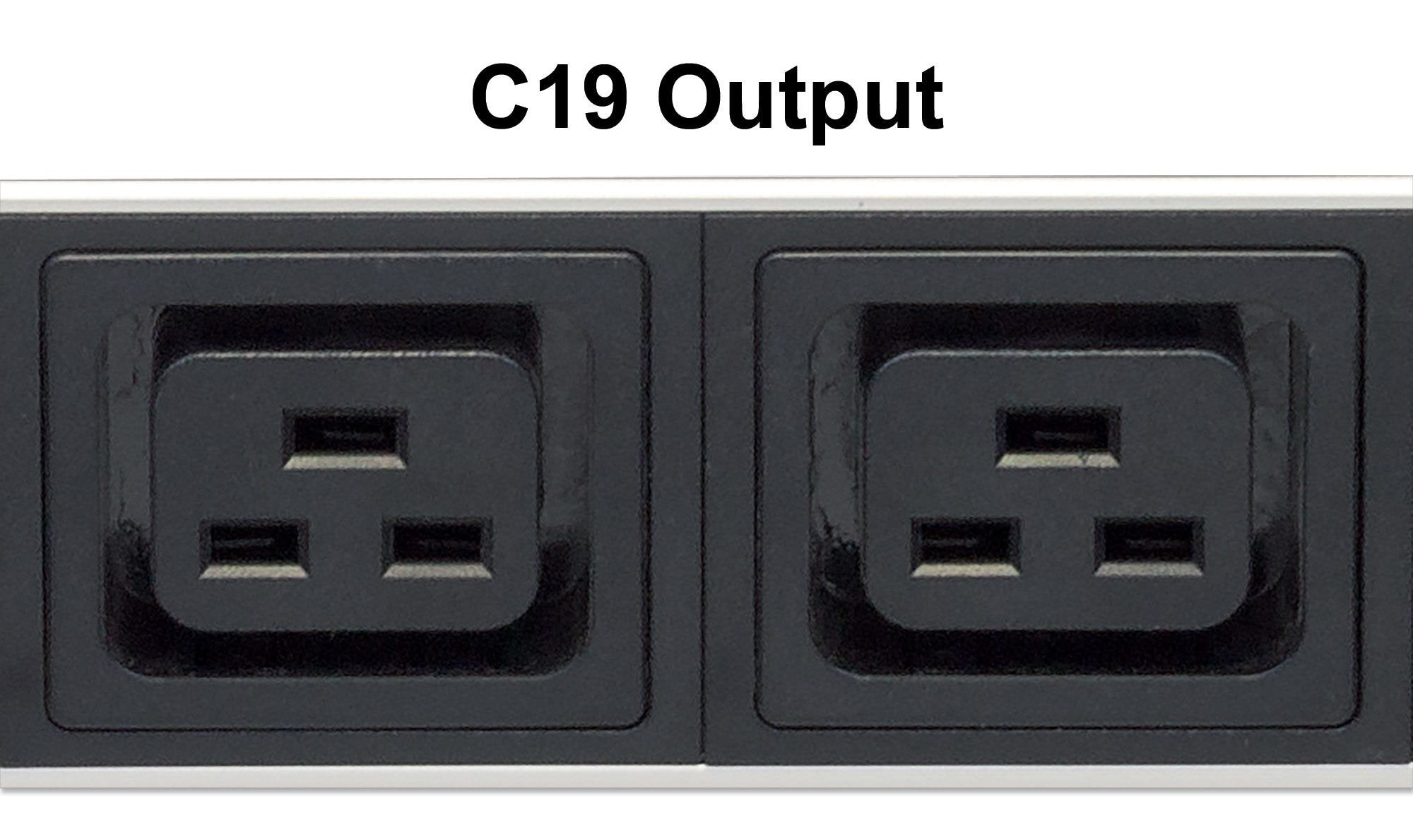 EAN 0766623163675 - Intellinet 163675 unidad de distribución de energía (PDU) 24 salidas AC 32U Negro, Blanco imagen 6