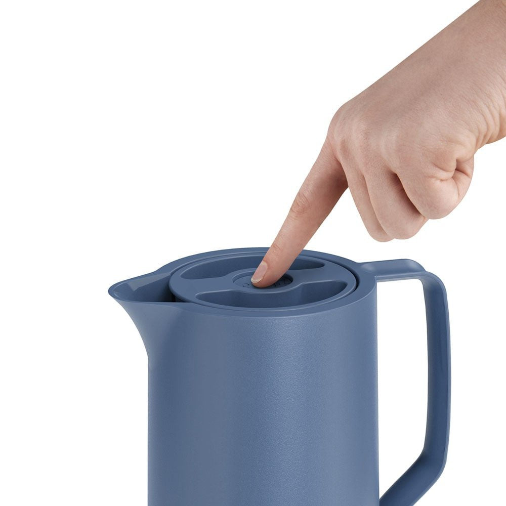 Emsa Motiva Insulated Jug Quick-Press Quickpress 1l Blue (3110600636)