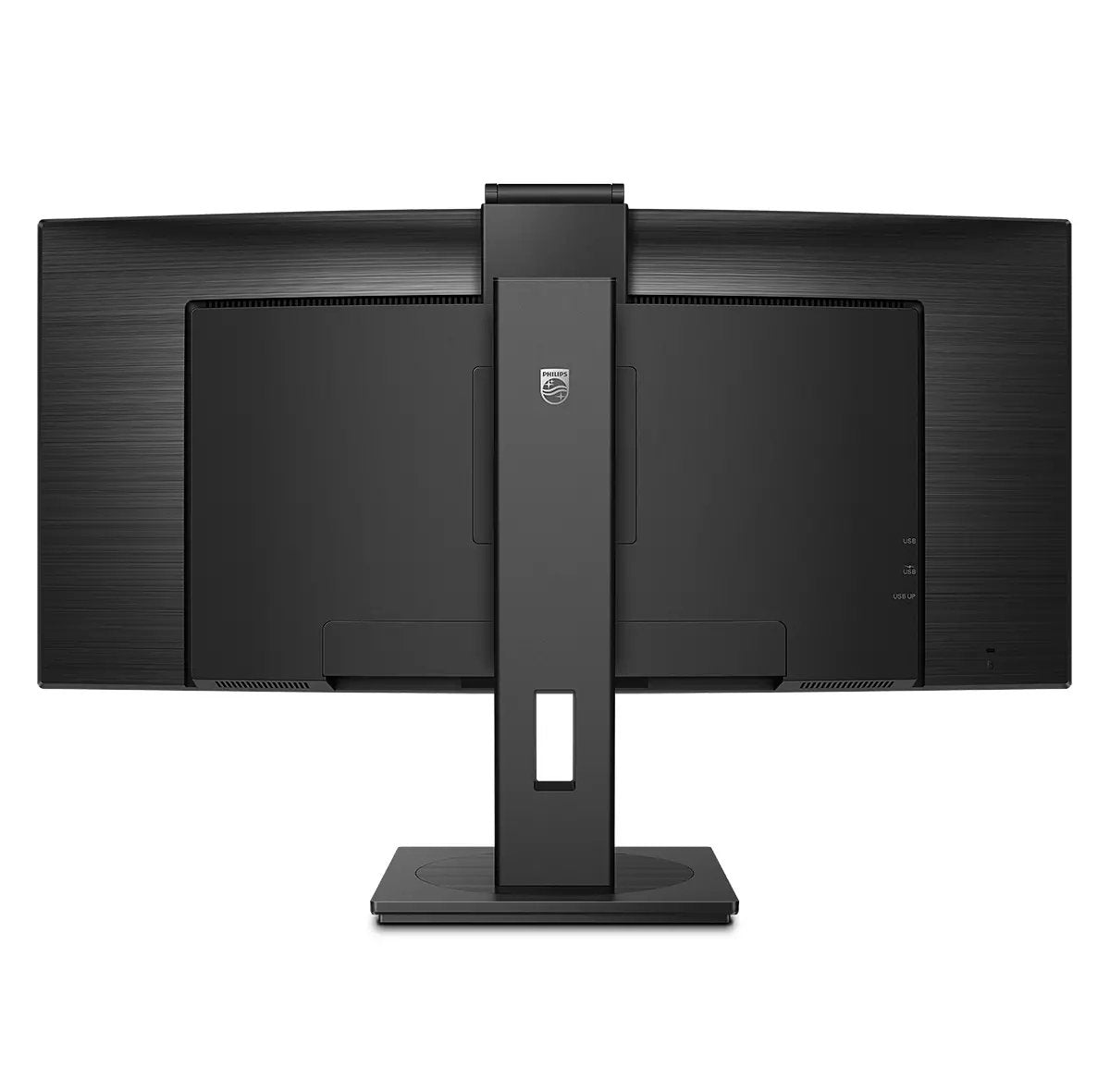 Monitor Profesional Ultrapanorámico Curvo Philips 346p1crh 34' Wqhd Webcam Multimedia Negro