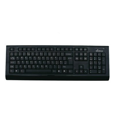 Mediarange Funk-Teclado Und Raton Set Qwert Uk Negro Gra