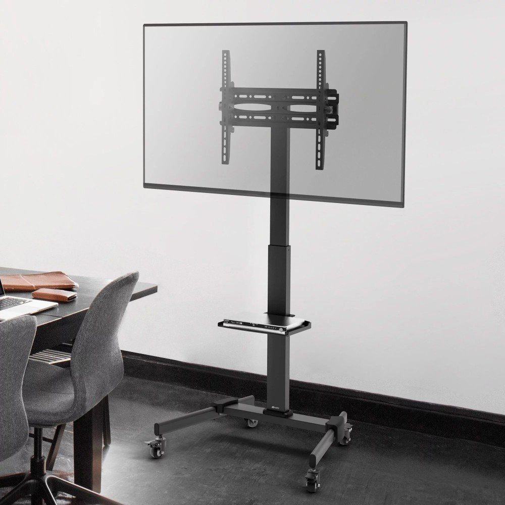 EAN 8059018365252 - Techly ICA-TR21L mueble y soporte para dispositivo multimedia Negro Panel plano Carro multimedia imagen 8