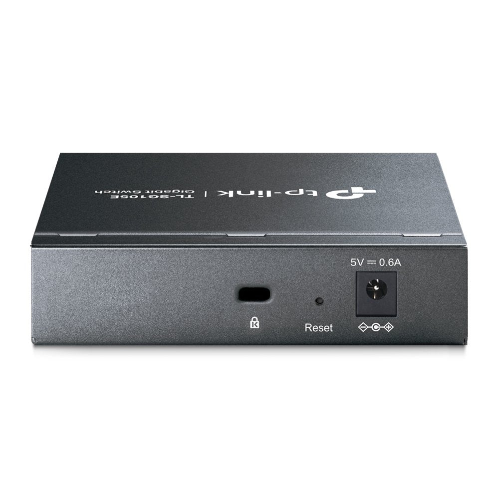 EAN 6935364022037 - TP-Link TL-SG105E Gestionado L2 Gigabit Ethernet (10/100/1000) Negro imagen 5