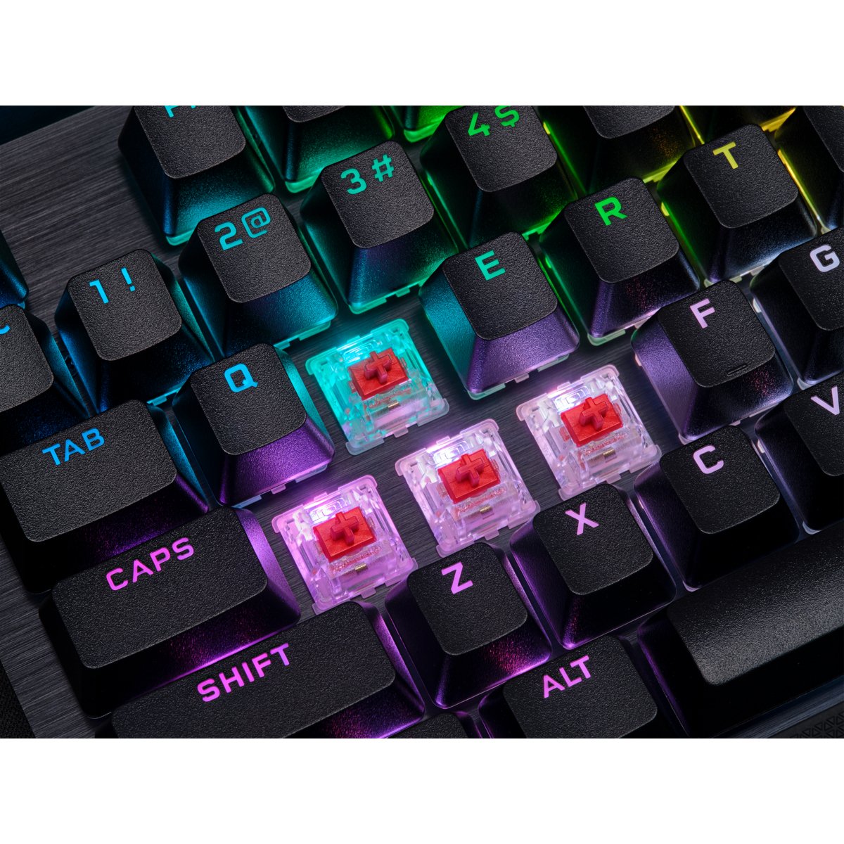 Teclado Español Corsair K70 Rgb Pro Mx Red Ch-9109410-Es