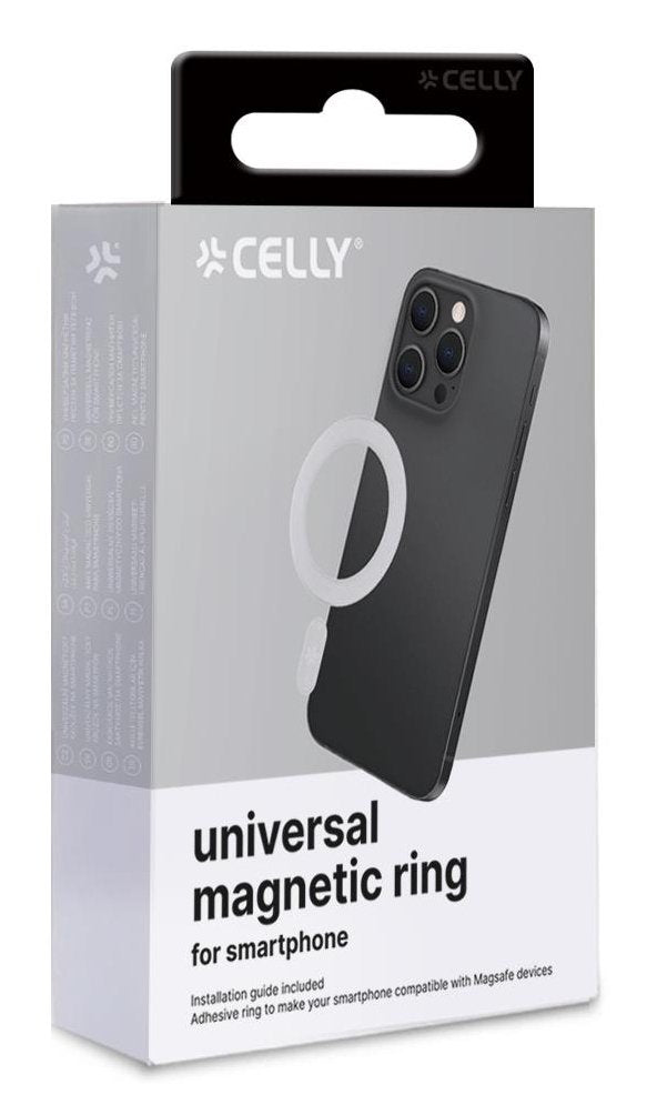 EAN 8021735218982 - Celly MAGCADAPTERWH accesorio para teléfono móvil o smartphone Anillo magnético imagen 5