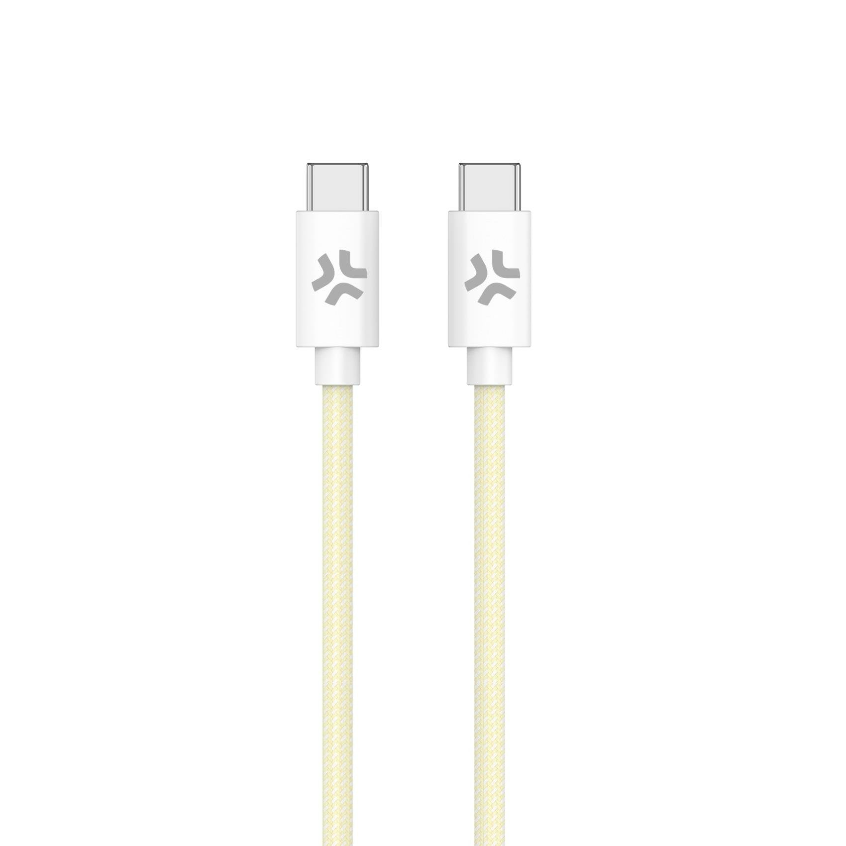 EAN 8021735207719 - Celly USBCUSBCCOTTYL cable USB 1,5 m USB C Blanco, Amarillo imagen 1