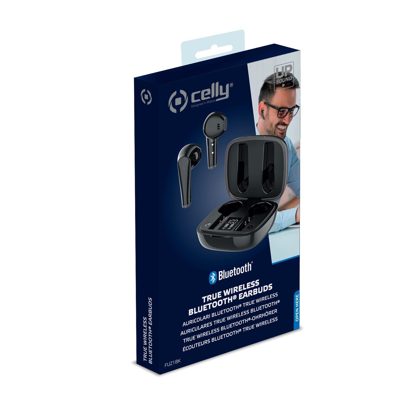 EAN 8021735762294 - Celly Fuz1 Auriculares Inalámbrico Dentro de oído Llamadas/Música Bluetooth Negro imagen 3