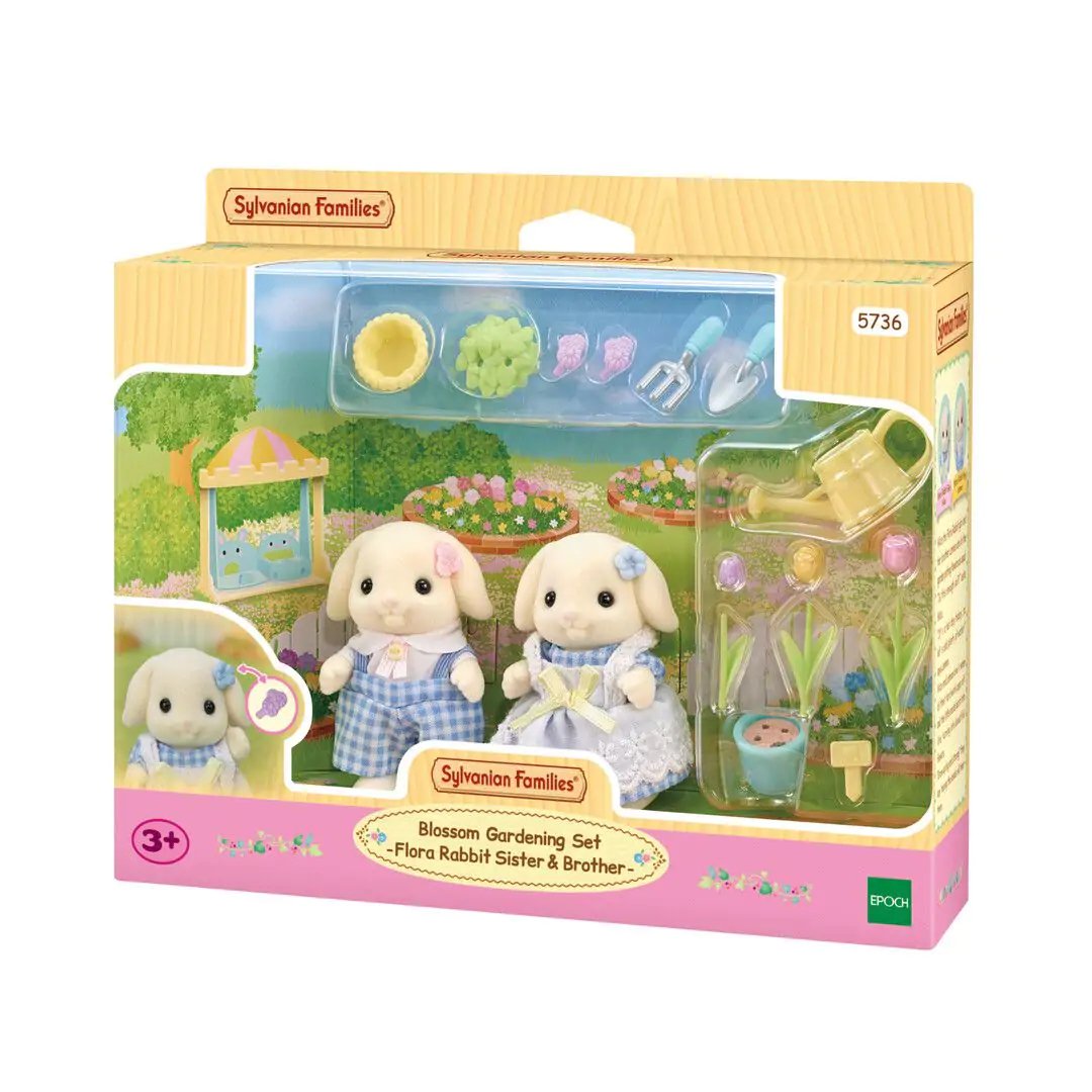 Epoch Sylvanian Families - Blumen Y Jardín Juego Con Figuren 5736
