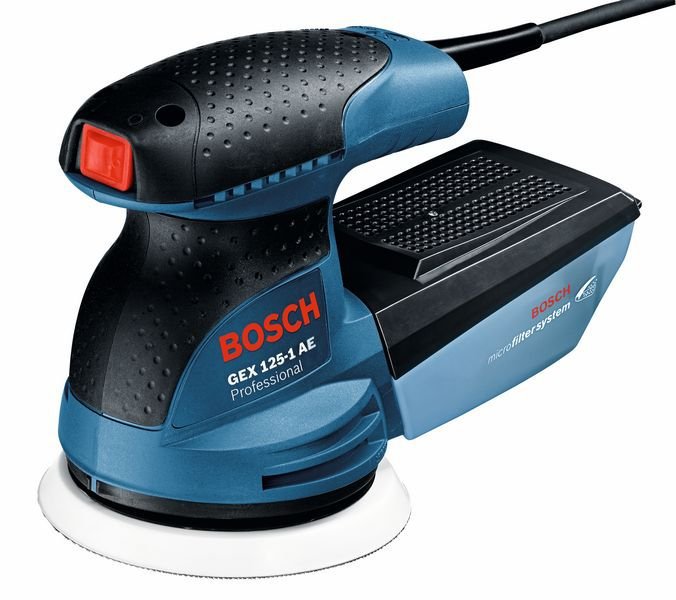 EAN 3165140438278 - Bosch GEX 125-1 AE Lijadora orbital 12000 RPM 24000 OPM Azul imagen 1