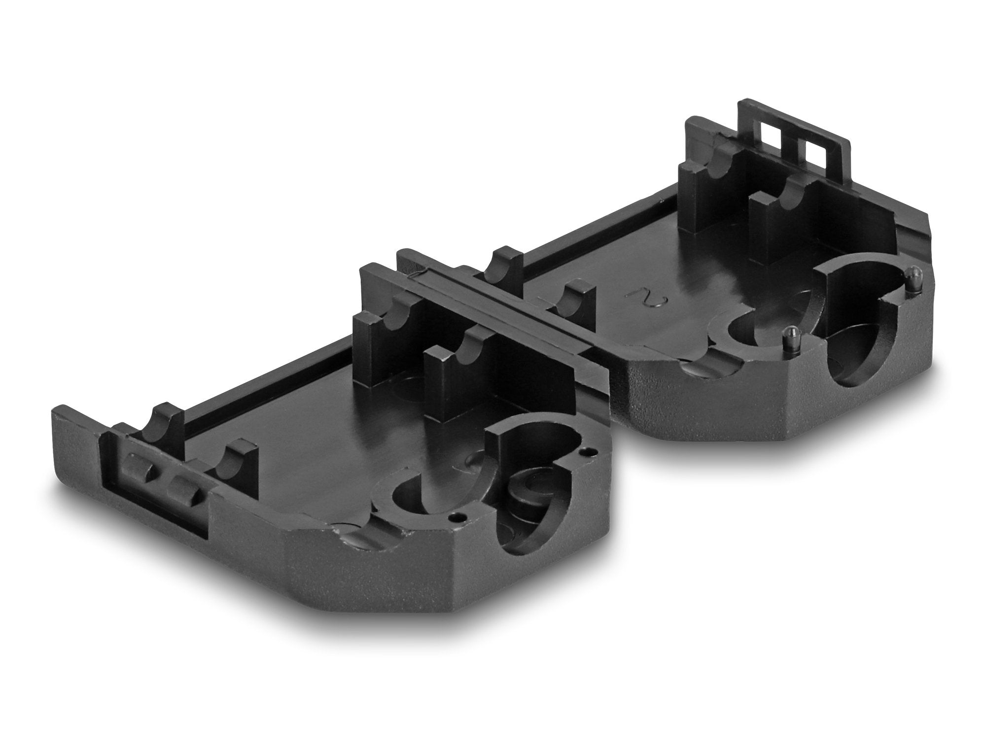 Delock 67026 Carcasa D-Sub Para 9 Pines Macho / Hembra; Carcasa De Plástico Con Descarga De Tracción Negro