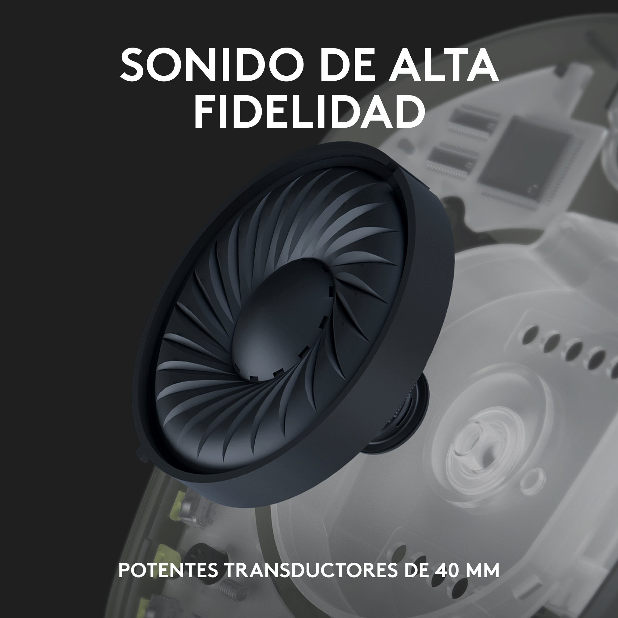 EAN 5099206095007 - Logitech G 981-001050 auricular y casco Auriculares Inalámbrico Diadema Juego Bluetooth Negro, Amarillo imagen 10