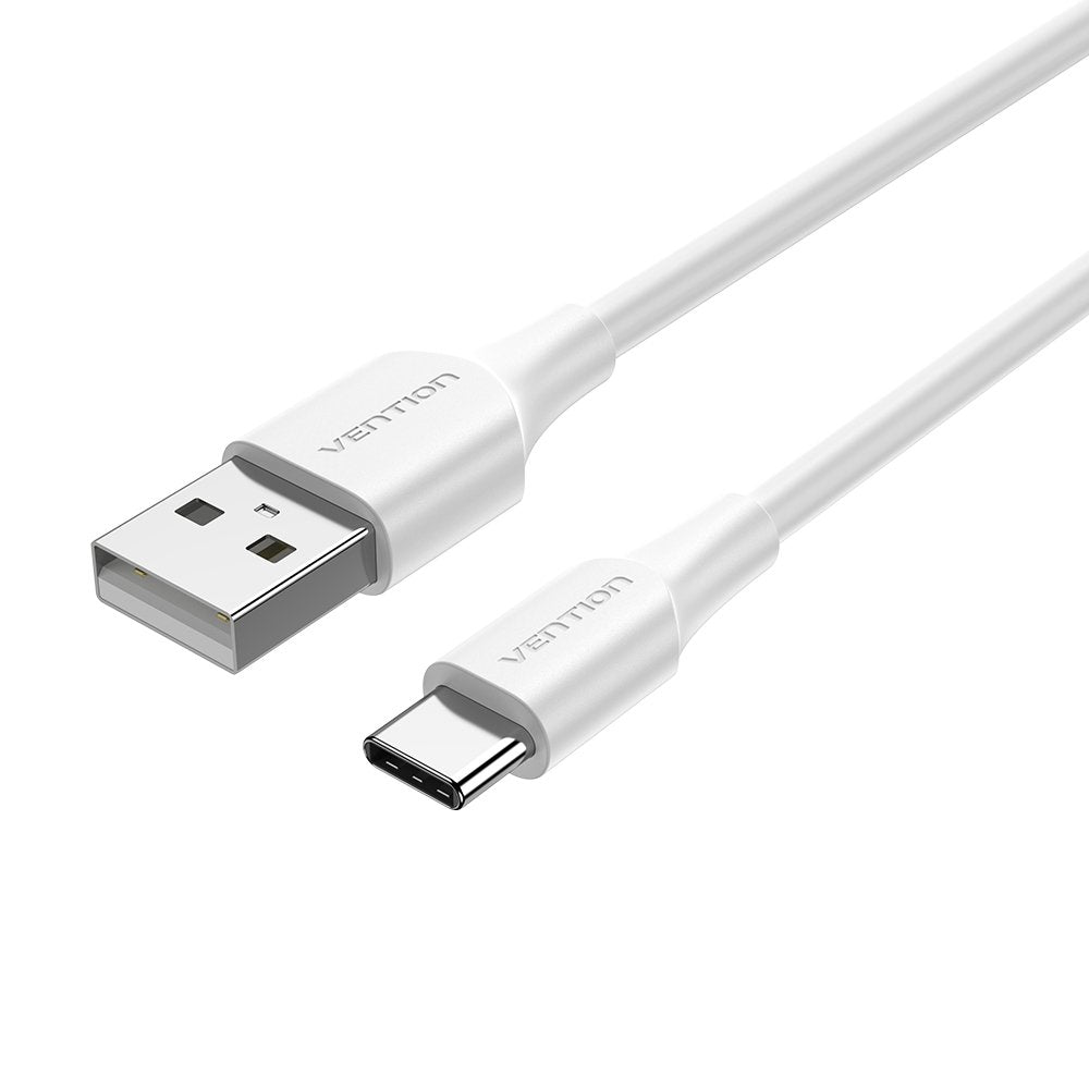 Cable Usb 2.0 Tipo-C Vention Cthwh Usb Tipo-C Macho Usb Macho 2m Blanco