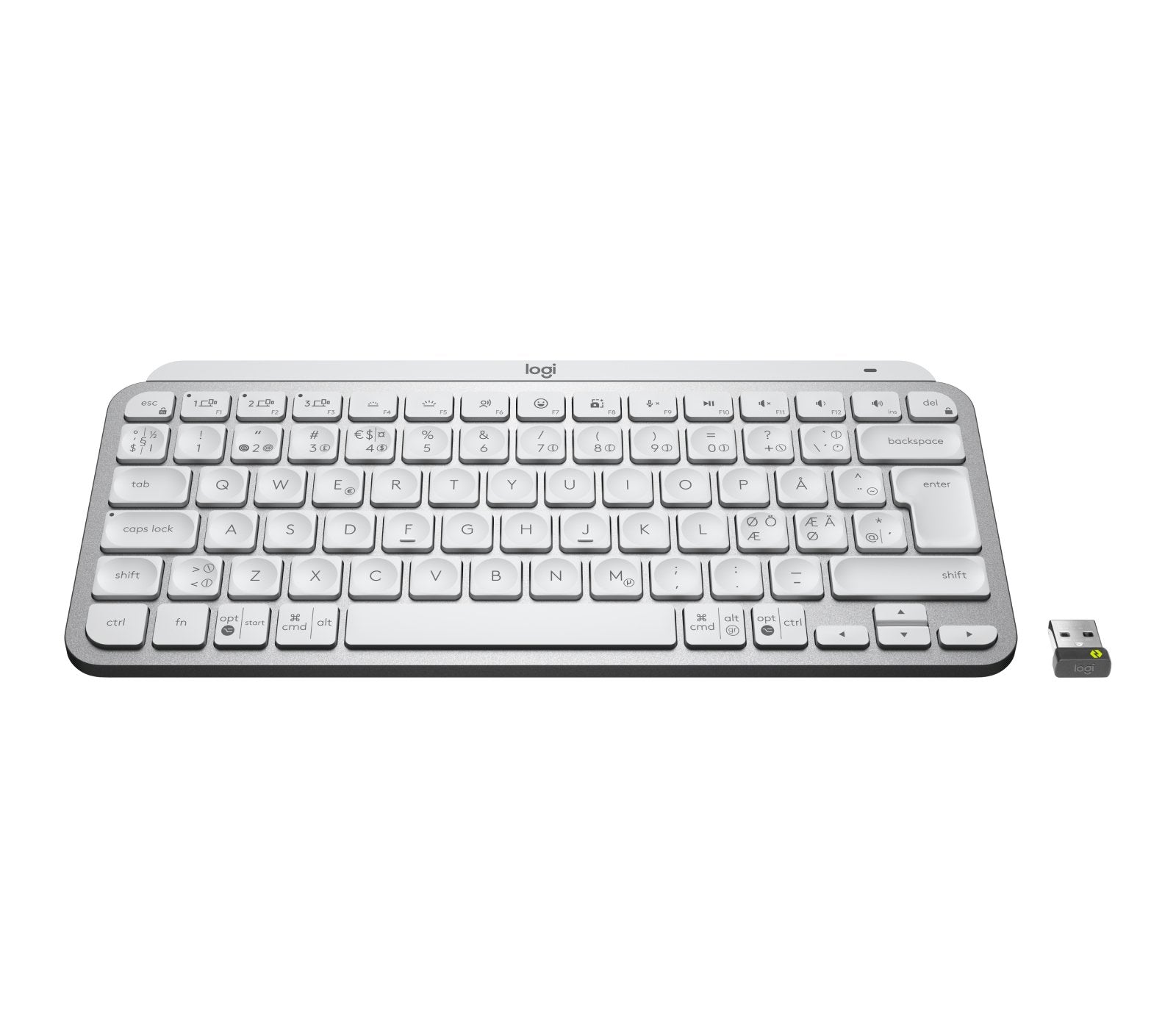 EAN 5099206101371 - Logitech 920-010605 teclado Oficina RF Wireless + Bluetooth QWERTY Nórdico Gris imagen 2