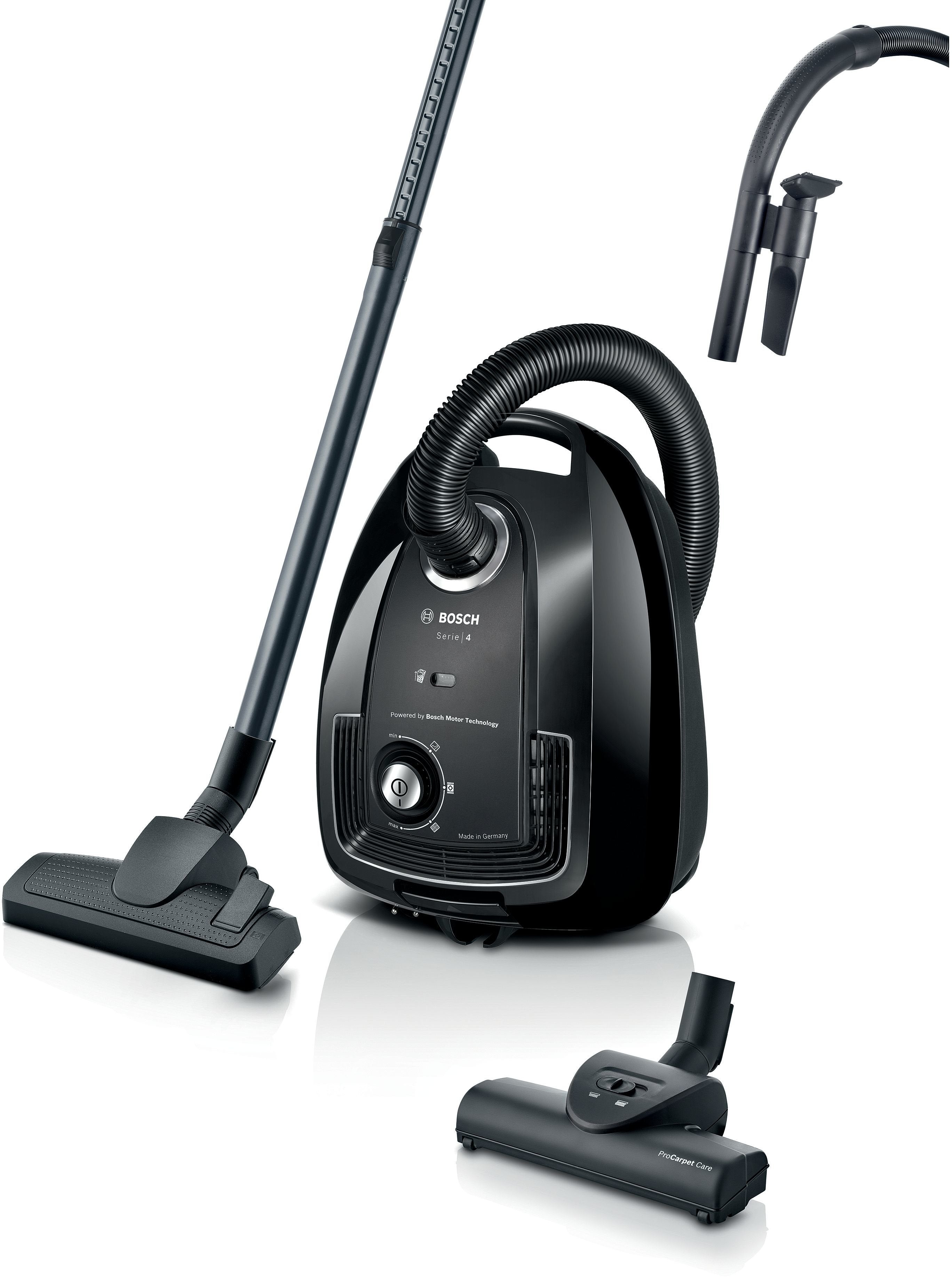 Aspiradora Bosch Serie 4 Bgb38ba3t 4 L Cilíndrica Secar 850 W Bolsa Para El Polvo