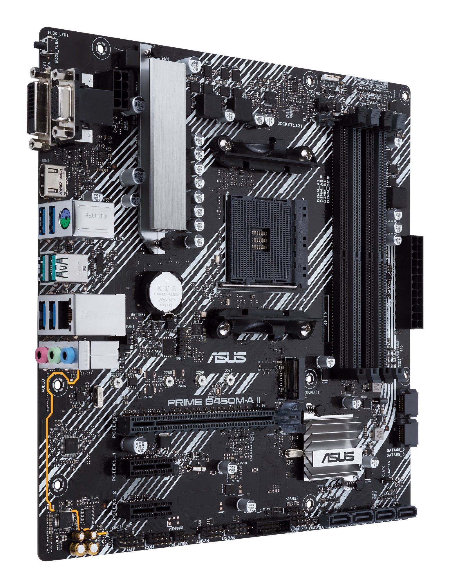 Placa Base Asus Am4 Prime B450m-A Ii M-Atx/4xddr4/4xsata6/1xusb 3.1+2xusb 2.0 90mb15z0-M0eay0
