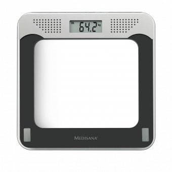 EAN 4015588404481 - Medisana 40448 báscula de baño Rectángulo Negro, Gris Báscula personal electrónica imagen 1