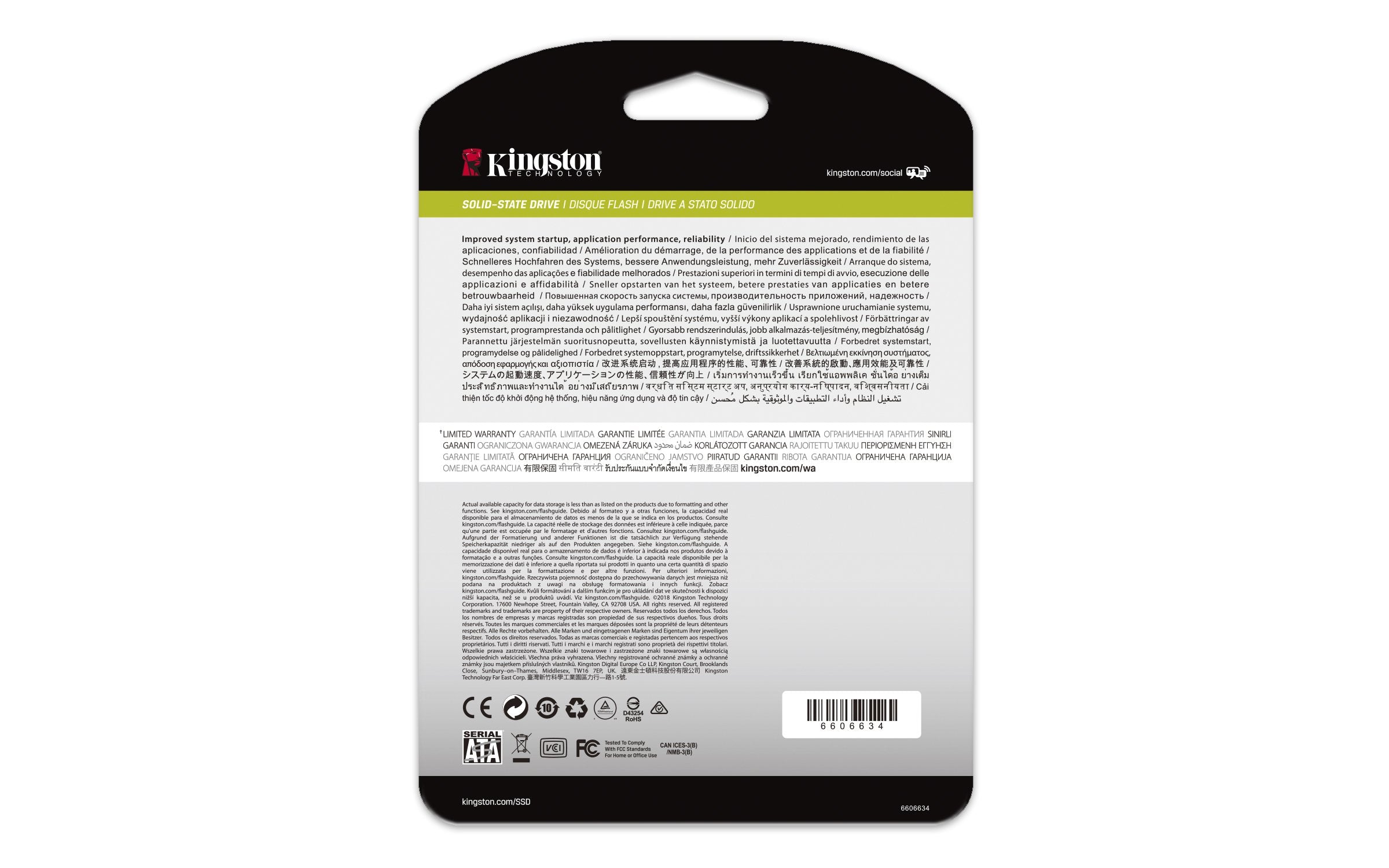 EAN 0740617291438 - Kingston Technology DC500 1,92 TB 2.5" Serial ATA III 3D TLC imagen 4