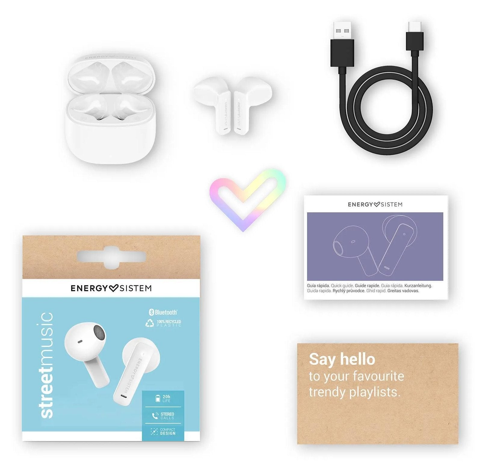 EAN 8432426458950 - Energy Sistem StreetMusic Auriculares True Wireless Stereo (TWS) Dentro de oído Llamadas/Música USB Tipo imagen 7