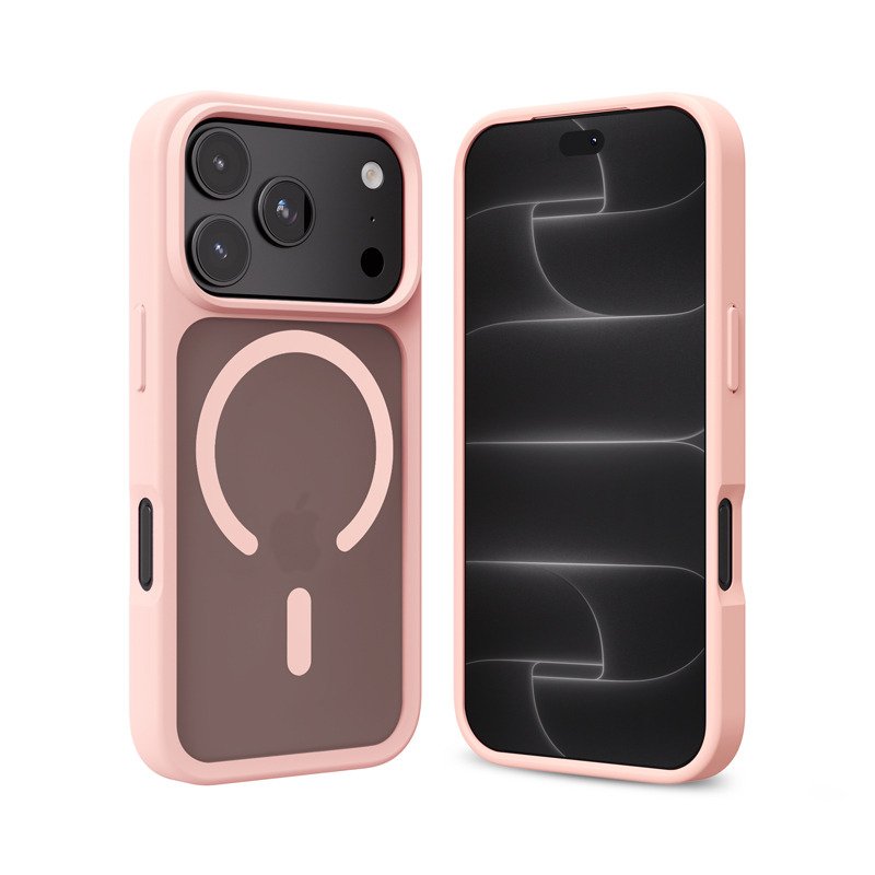 Etui Matte Magnetic Magsafe Iphone 18 Pro / Iphone 17 Pro Rosaowe