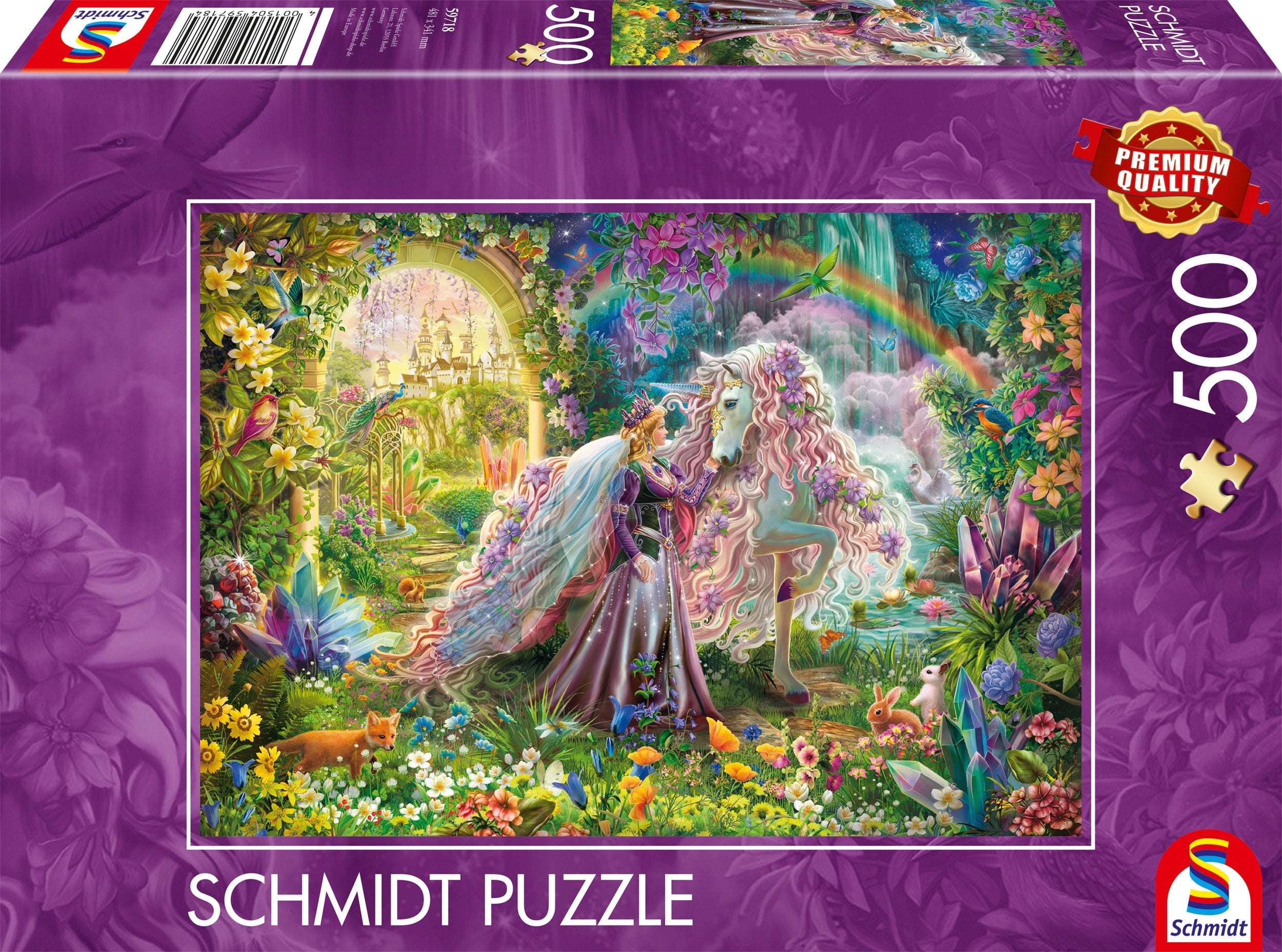 Schmidt Spiele Traumreise Mit Einhorn (500 Teile) 59718