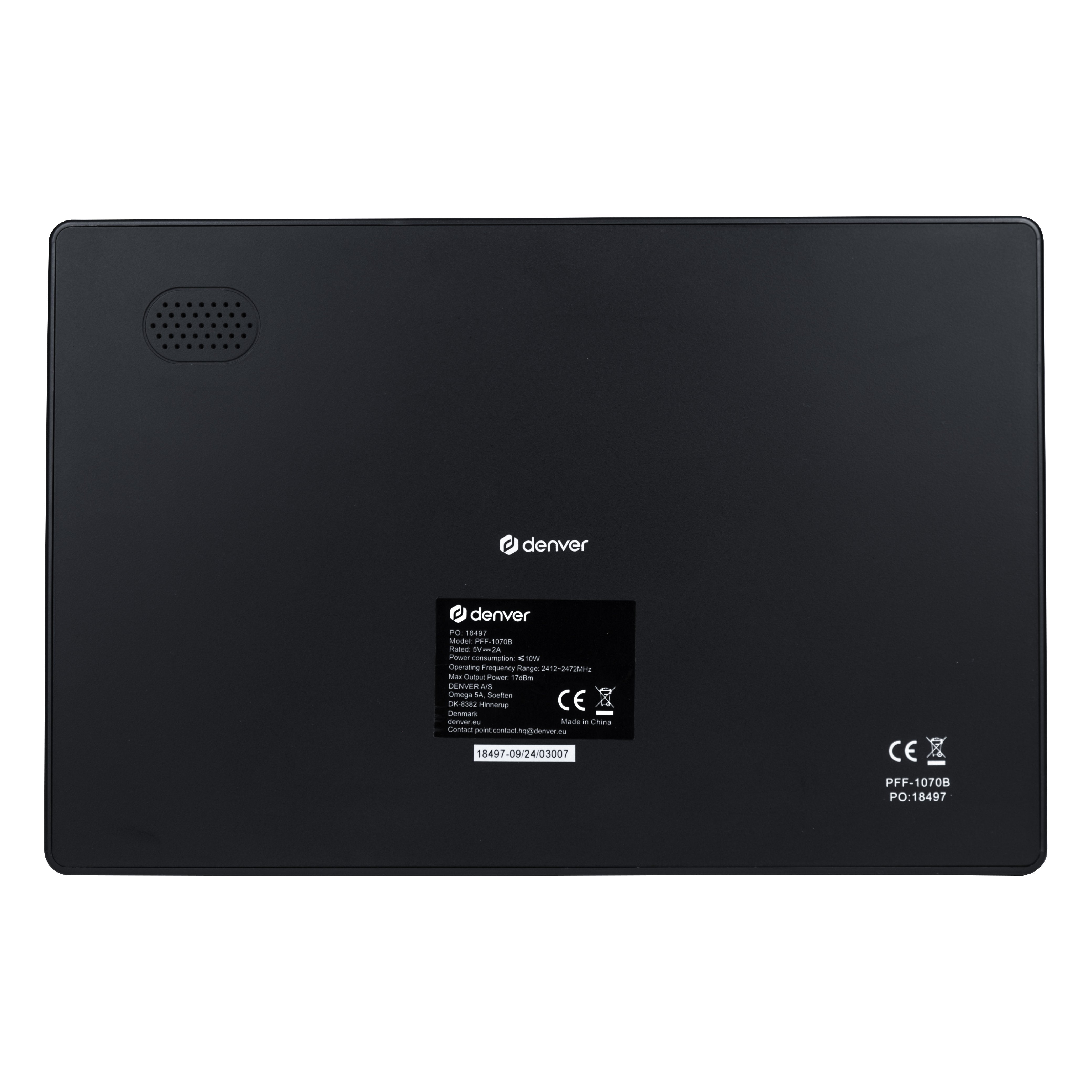 EAN 5706751080555 - Denver PFF-1070B marco fotográfico digital Negro 25,6 cm (10.1") Pantalla táctil Wifi imagen 8