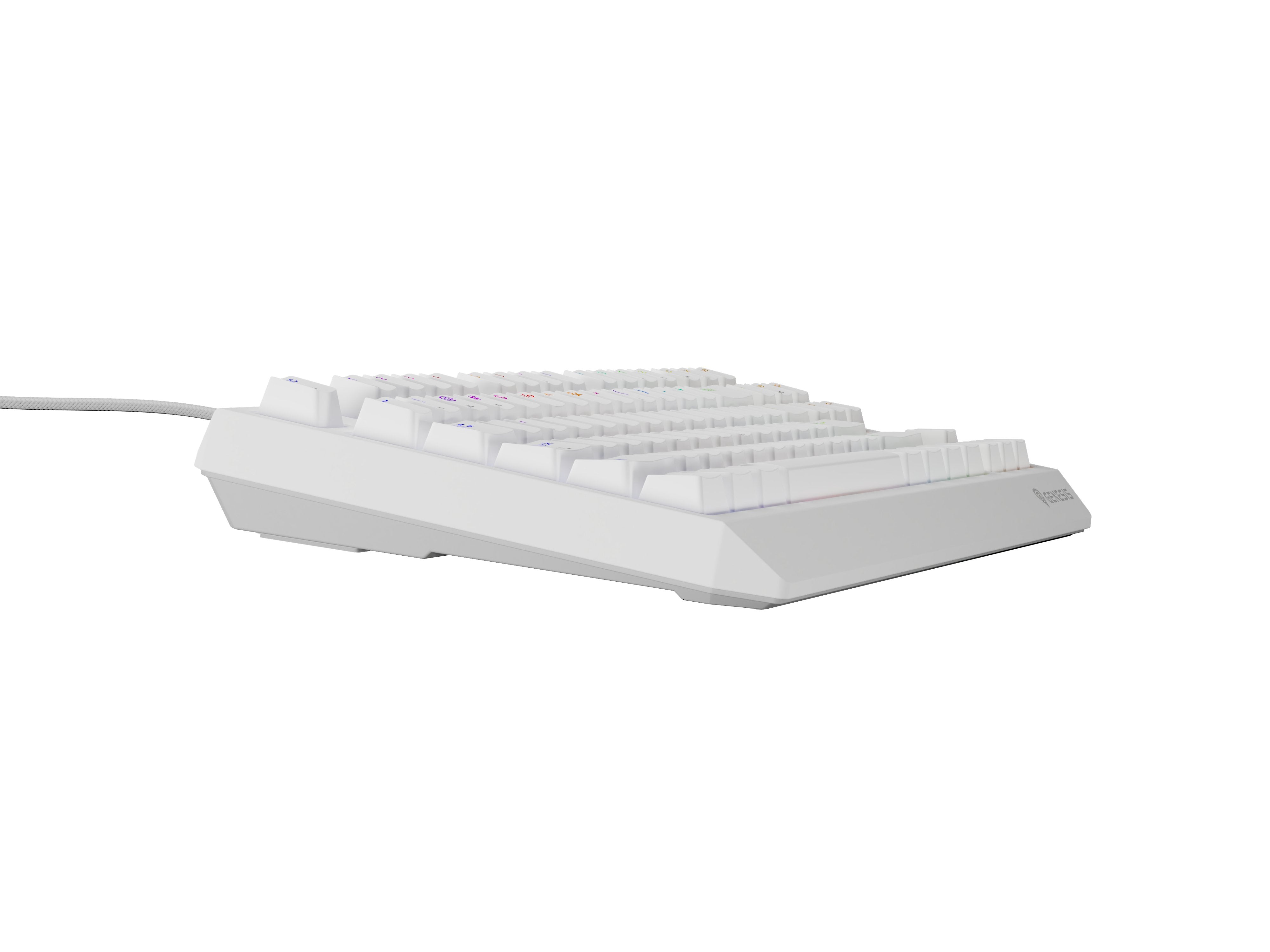 EAN 5901969443301 - GENESIS Thor 230 TKL teclado Juego USB + RF Wireless + Bluetooth QWERTY Blanco imagen 7