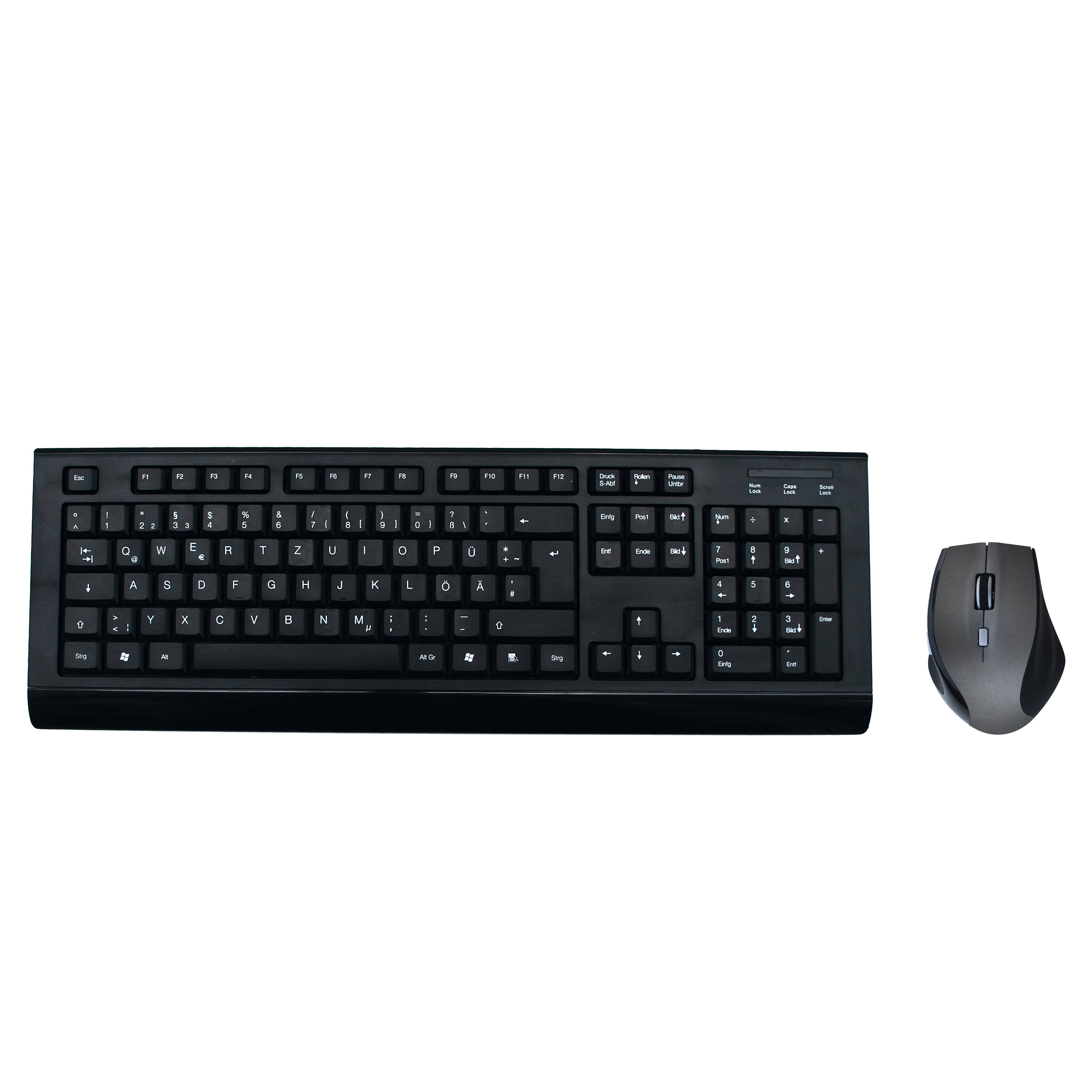 Mediarange Teclado-Set + Optis. 5 Tamen Funk-Raton Fr Sw