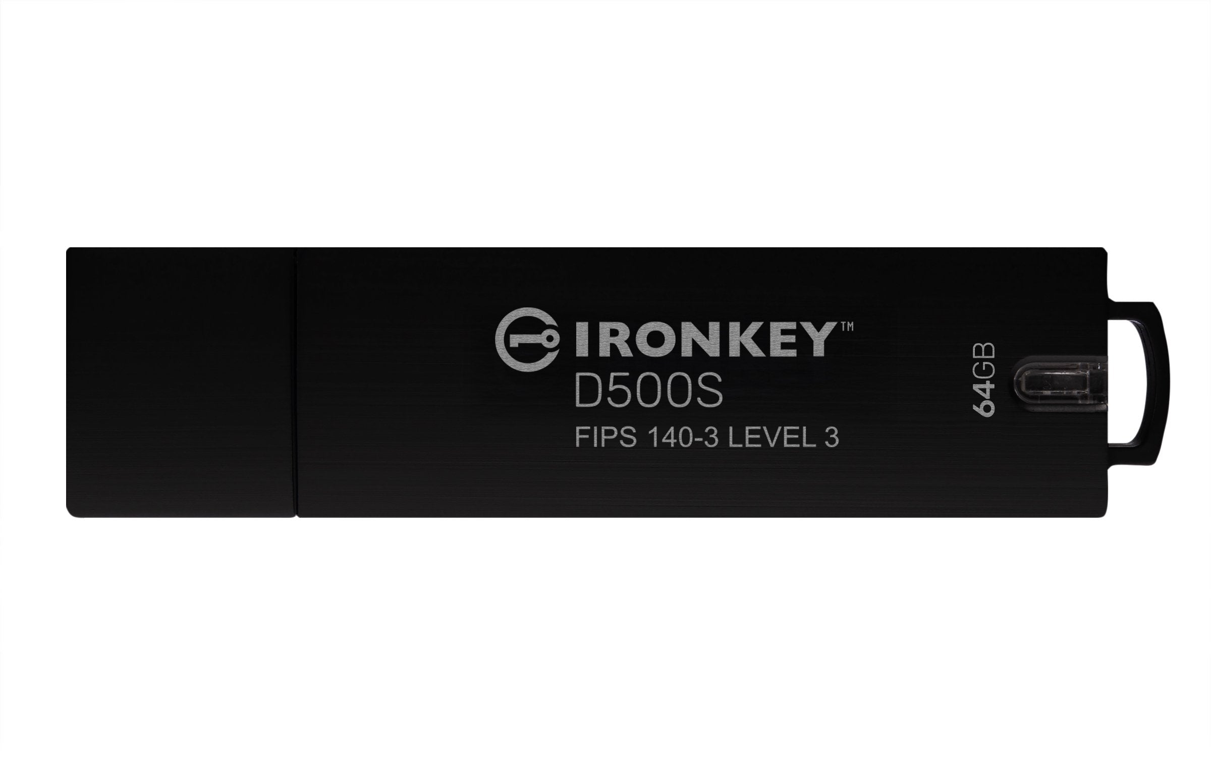 Pendrive Kingston Ironkey D500s 64gb Fips 140-3 Level 3 256bit Ikd500s/64gb