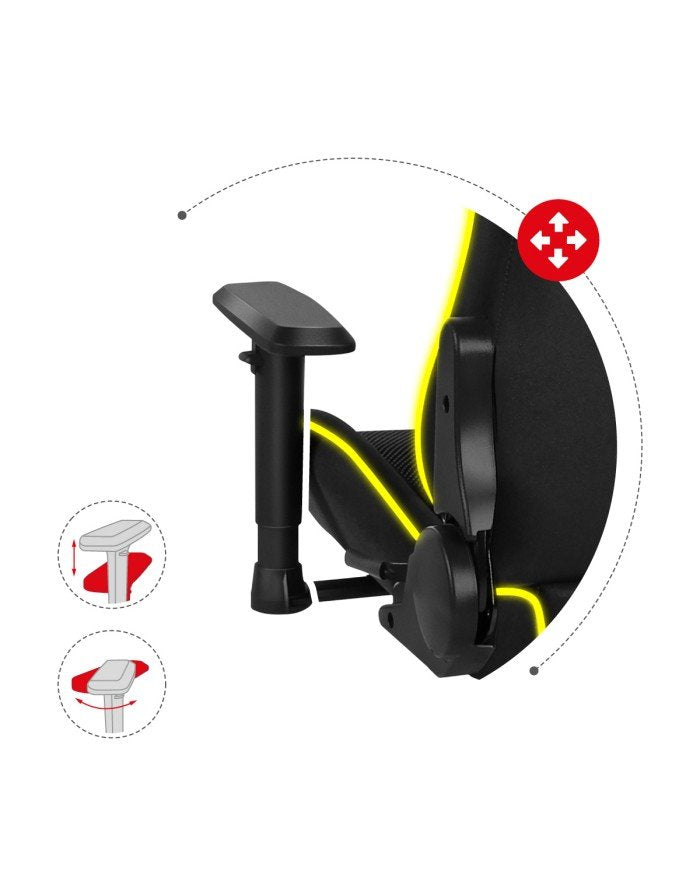 EAN 5903796015348 - Huzaro Force 6.3 Silla para videojuegos de PC Asiento (de seguridad) de butaca Negro, Multicolor imagen 6