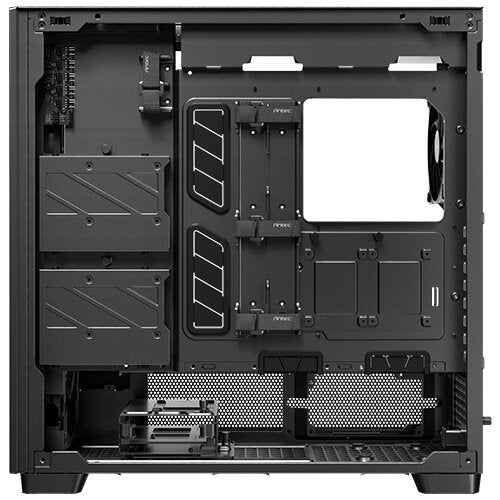 Caja Pc Antec Flux Pro_euv Wood Atx 2xusb3.0 Sin Fuente Negro