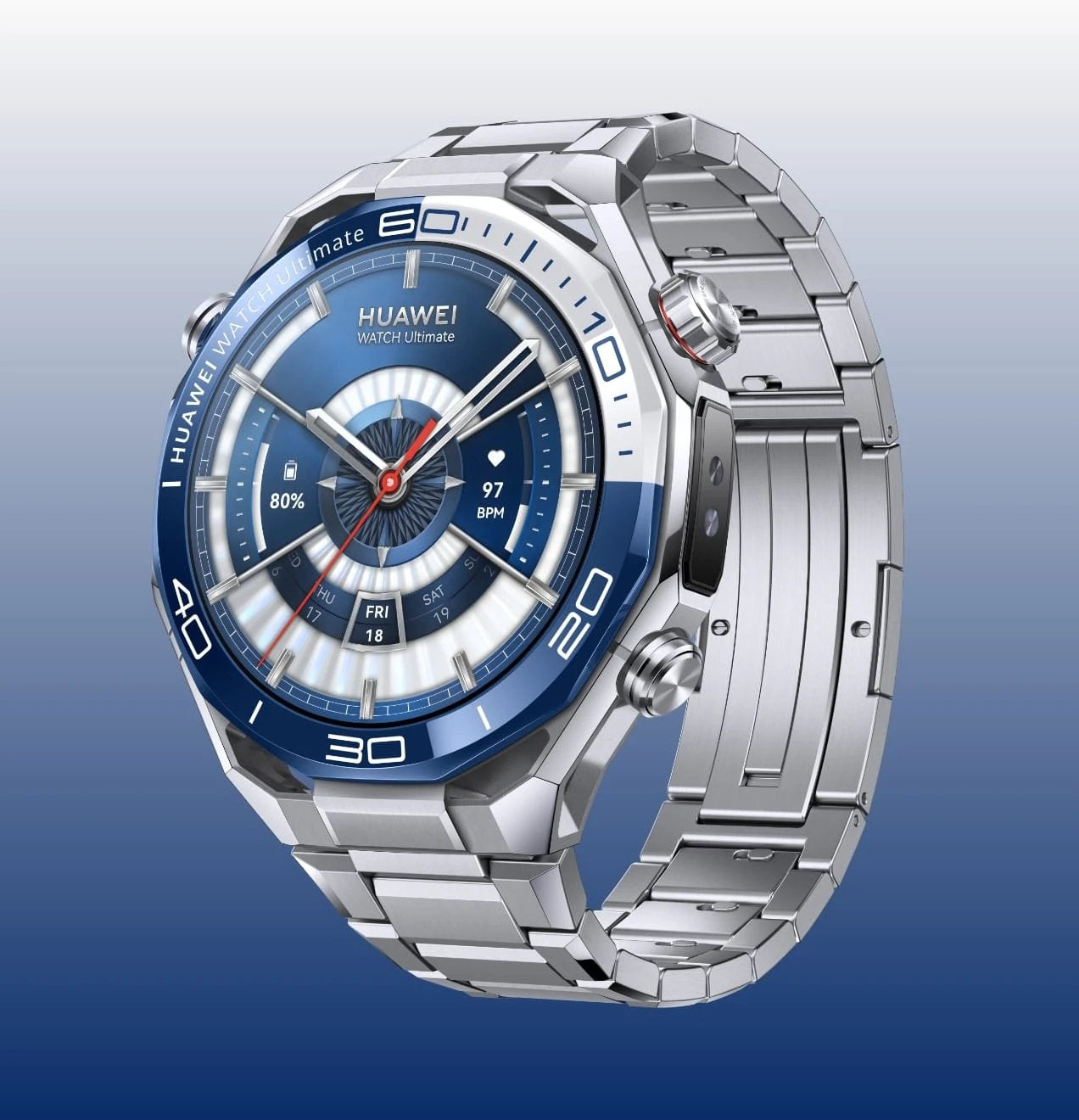 EAN 6942103169236 - Huawei Ultimate 2 3,81 cm (1.5") LTPO Digital 466 x 466 Pixeles Azul Wifi GPS (satélite) imagen 5