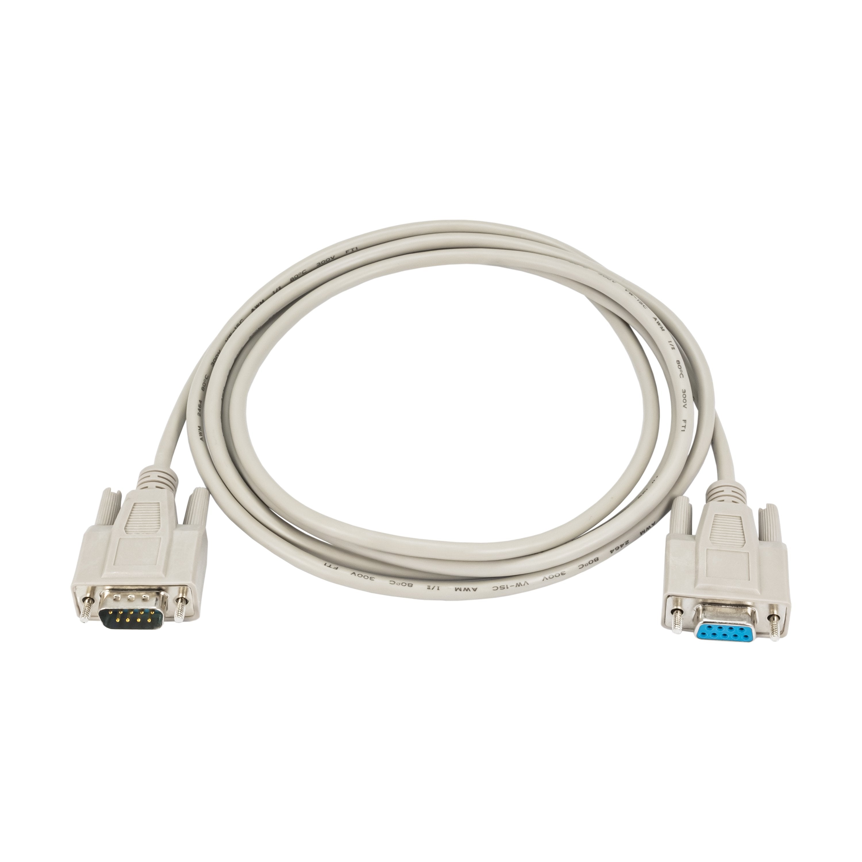 Cable Akyga Ak-Co-01 (Rs-232 M - Rs-232 F; 2 M; White Color)
