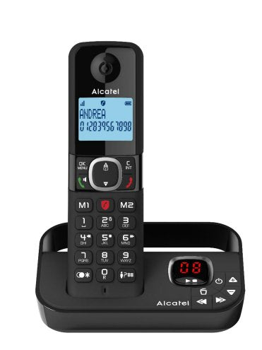Alcatel F860 Voice Dect-Teléfono, Inalámbrico.Mobilteil-Negro
