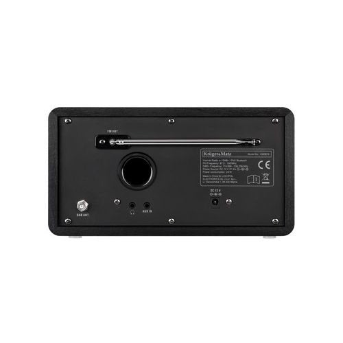 Radio Krüger&Matz Km0816 Radio Personal Analog & Digital Black
