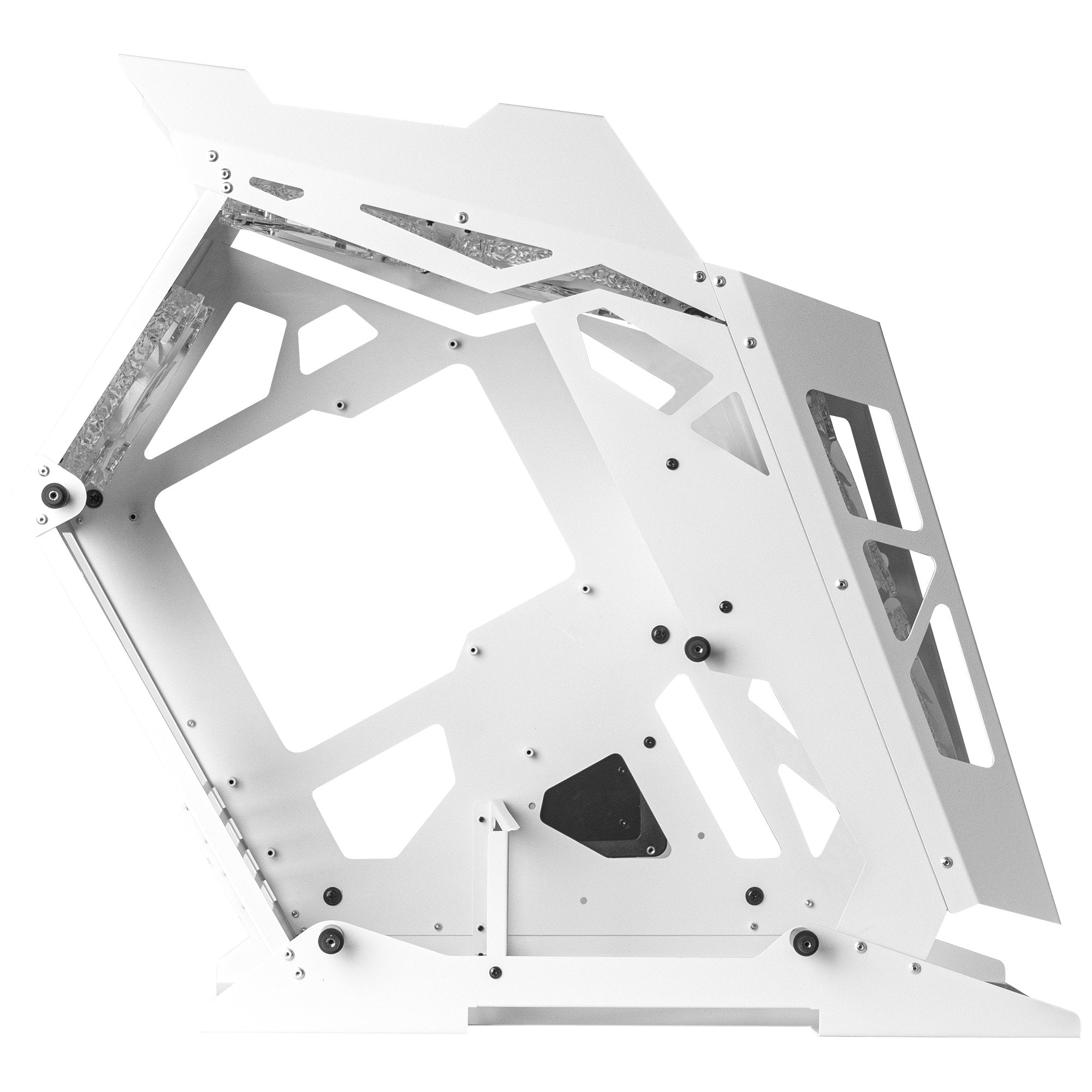 Caja Pc Marsgaming Minitorre Microatx Mc61 Blanco