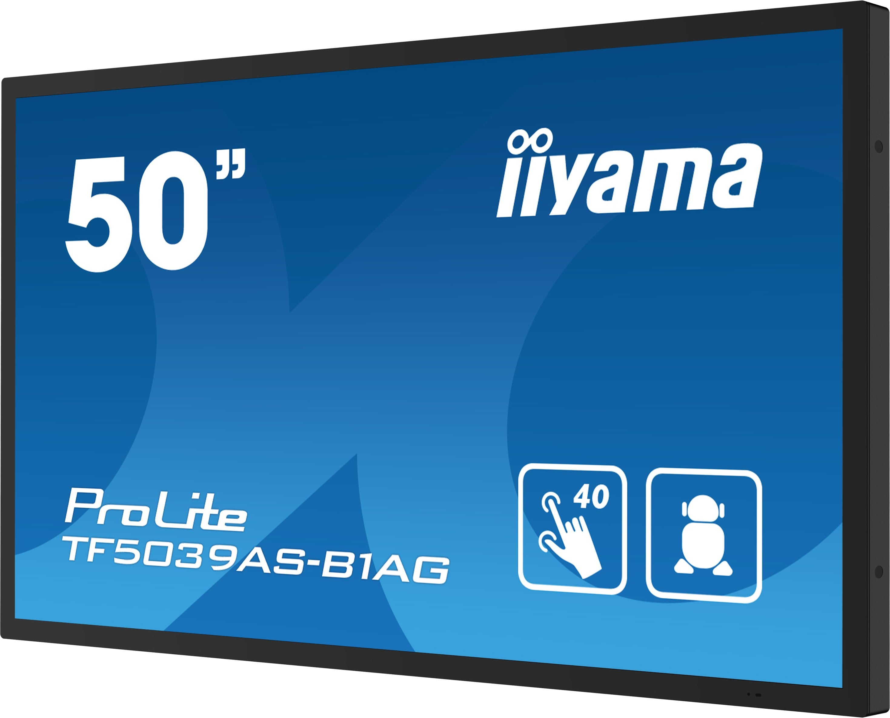 EAN 4948570123889 - iiyama TF5039AS-B1AG pantalla para PC 125,7 cm (49.5") 3840 x 2160 Pixeles 4K Ultra HD LED Pantalla tácti imagen 7