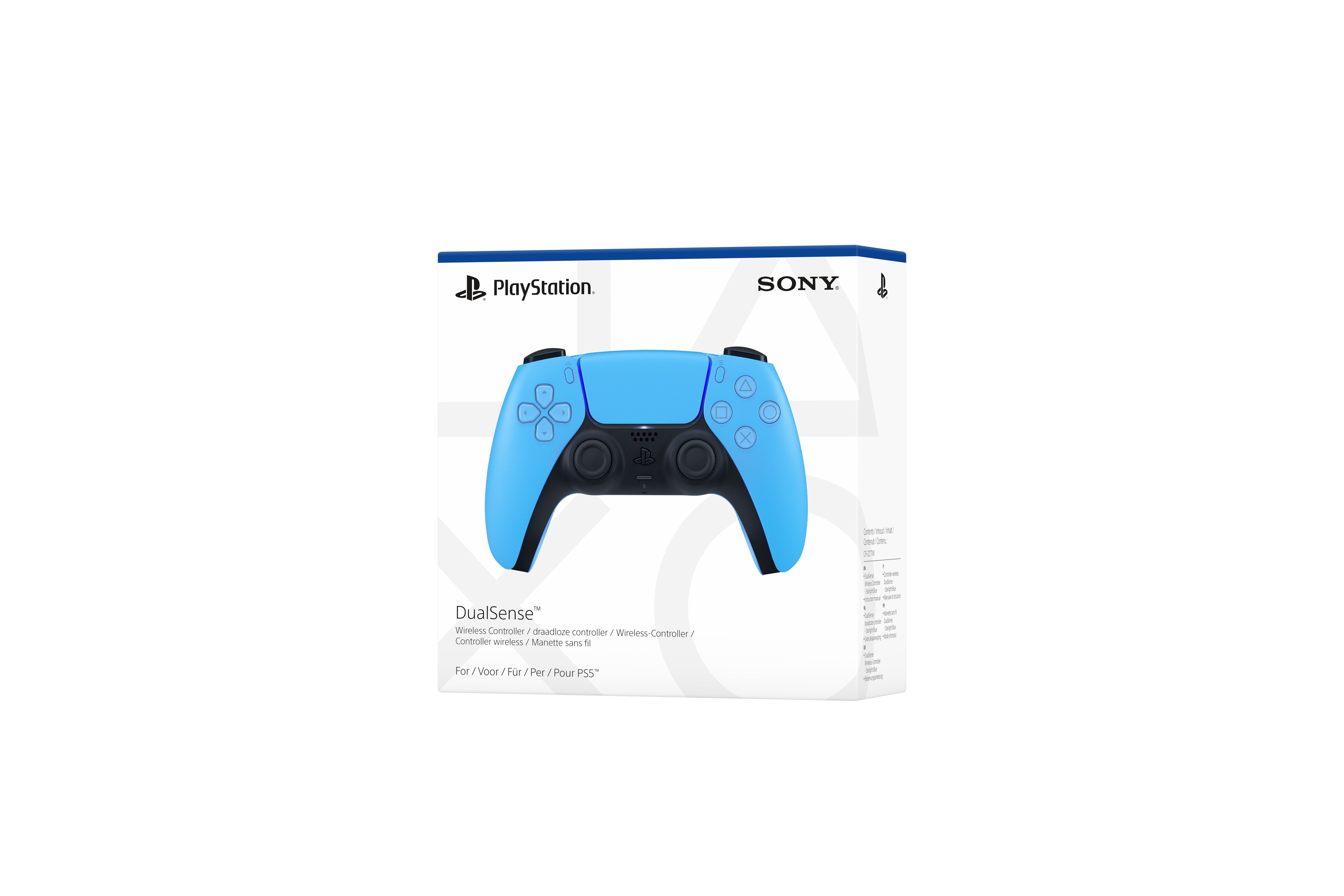 EAN 0711719576006 - Sony DualSense V2 Azul Bluetooth/USB Gamepad Analógico/Digital Android, MAC, PC, PlayStation 5, iOS imagen 8