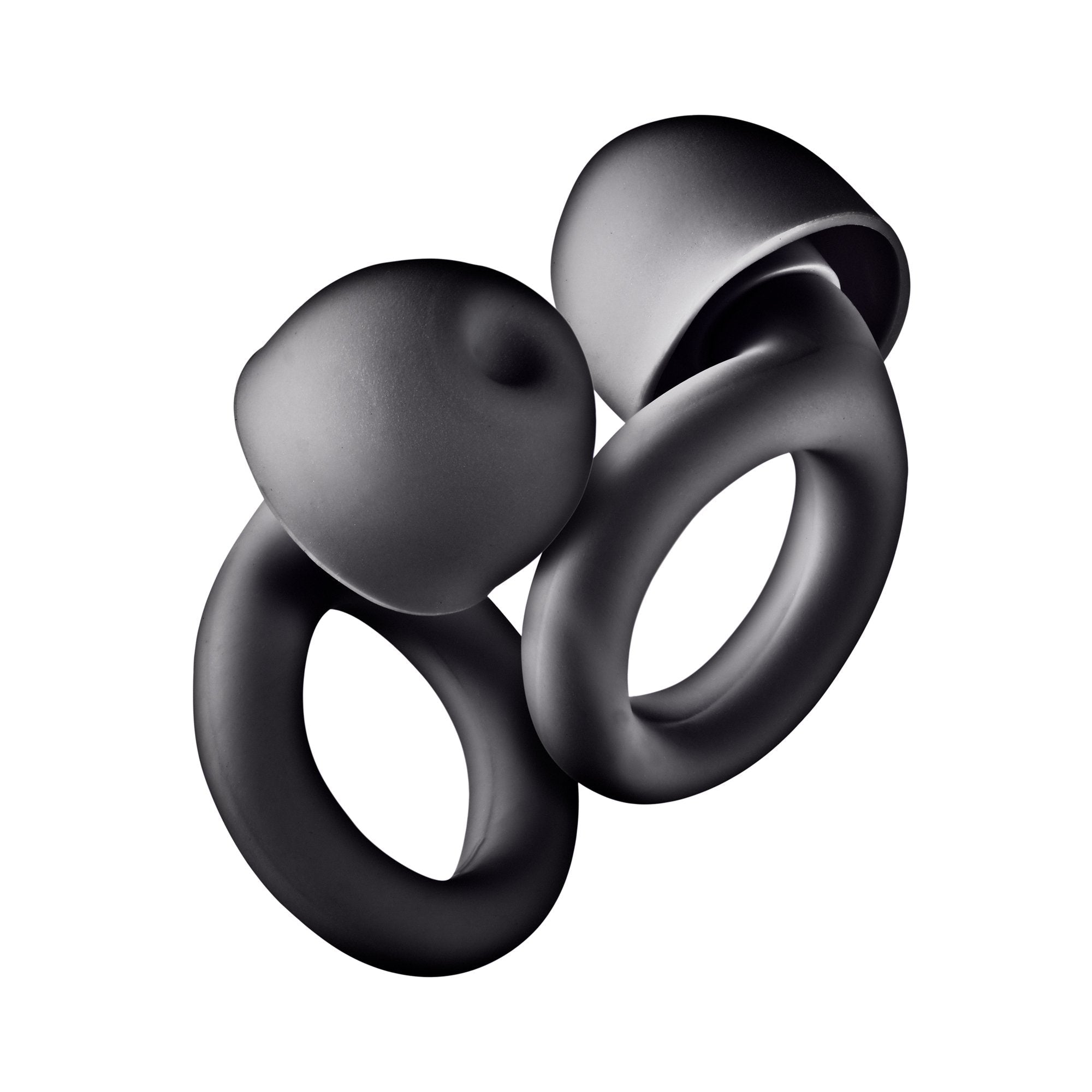 Tapones De Silicona Ngs Para Los Oidos Incluye Funda Y 4 Almohadillas Black