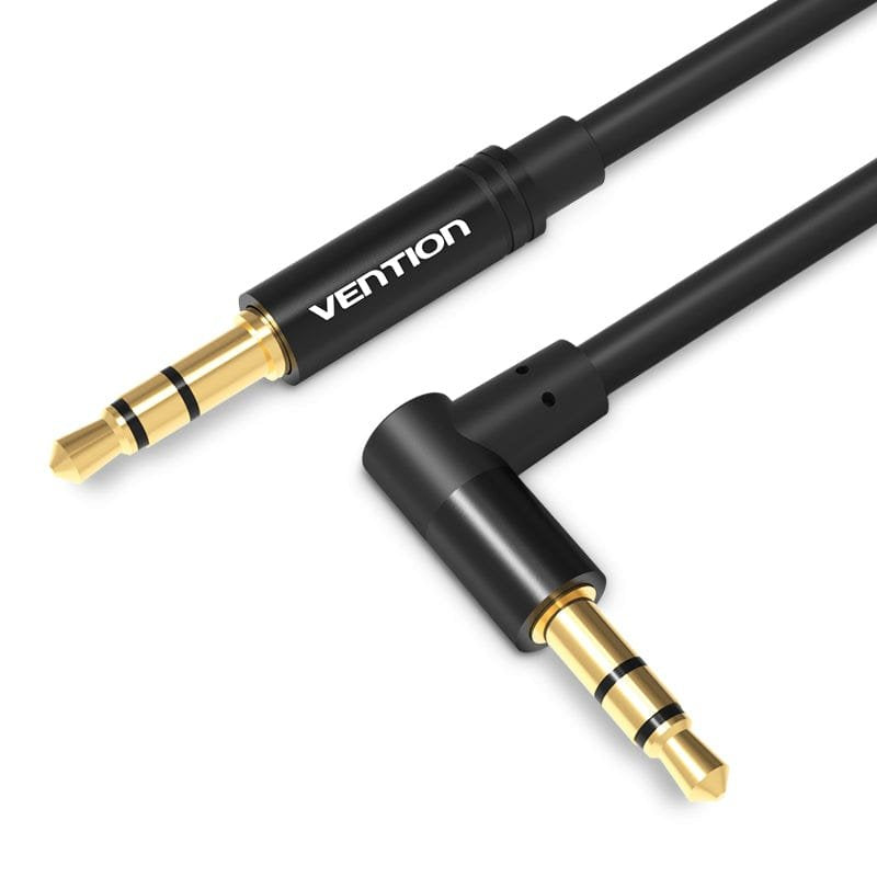 Cable Estéreo Vention Bakbf-T Jack 3.5 Macho Jack 3.5 Macho 1m Negro