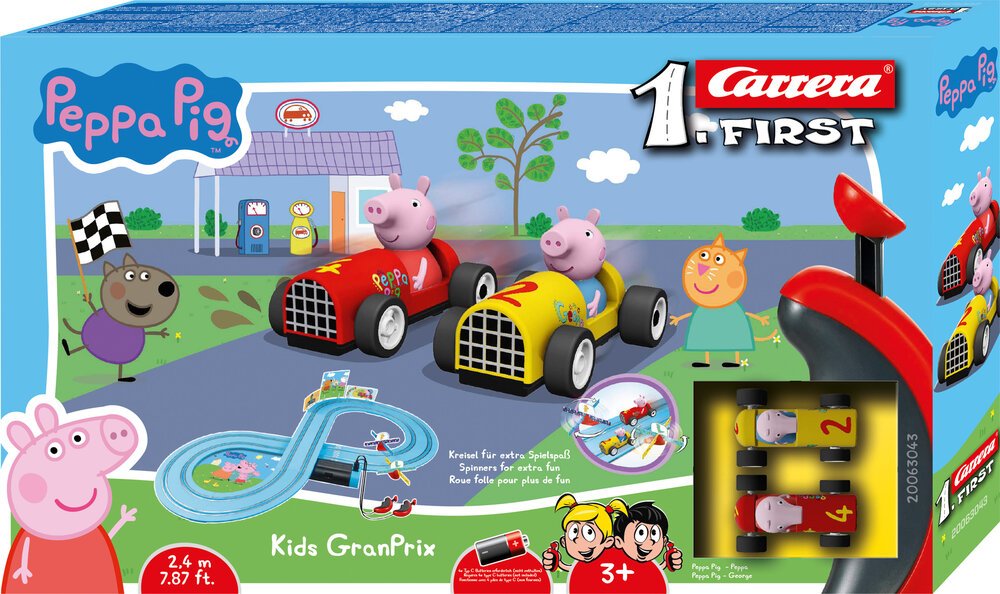 Circuito Carreras Peppa & George Peppa Pig