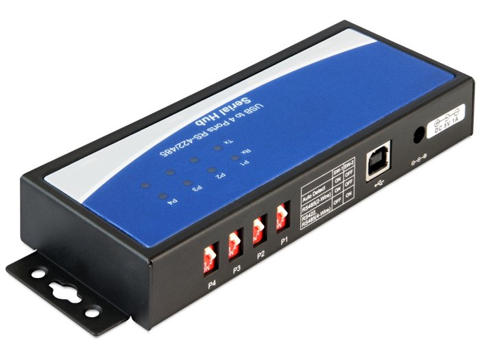 Delock Adaptador Usb 2.0 A 4 X Serie Rs-422/485