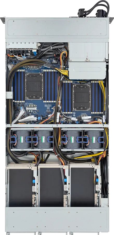 Server Gigabyte Intel Xeon 6700 6500 2u Dp 4 X Pcie Gen5 Gpus