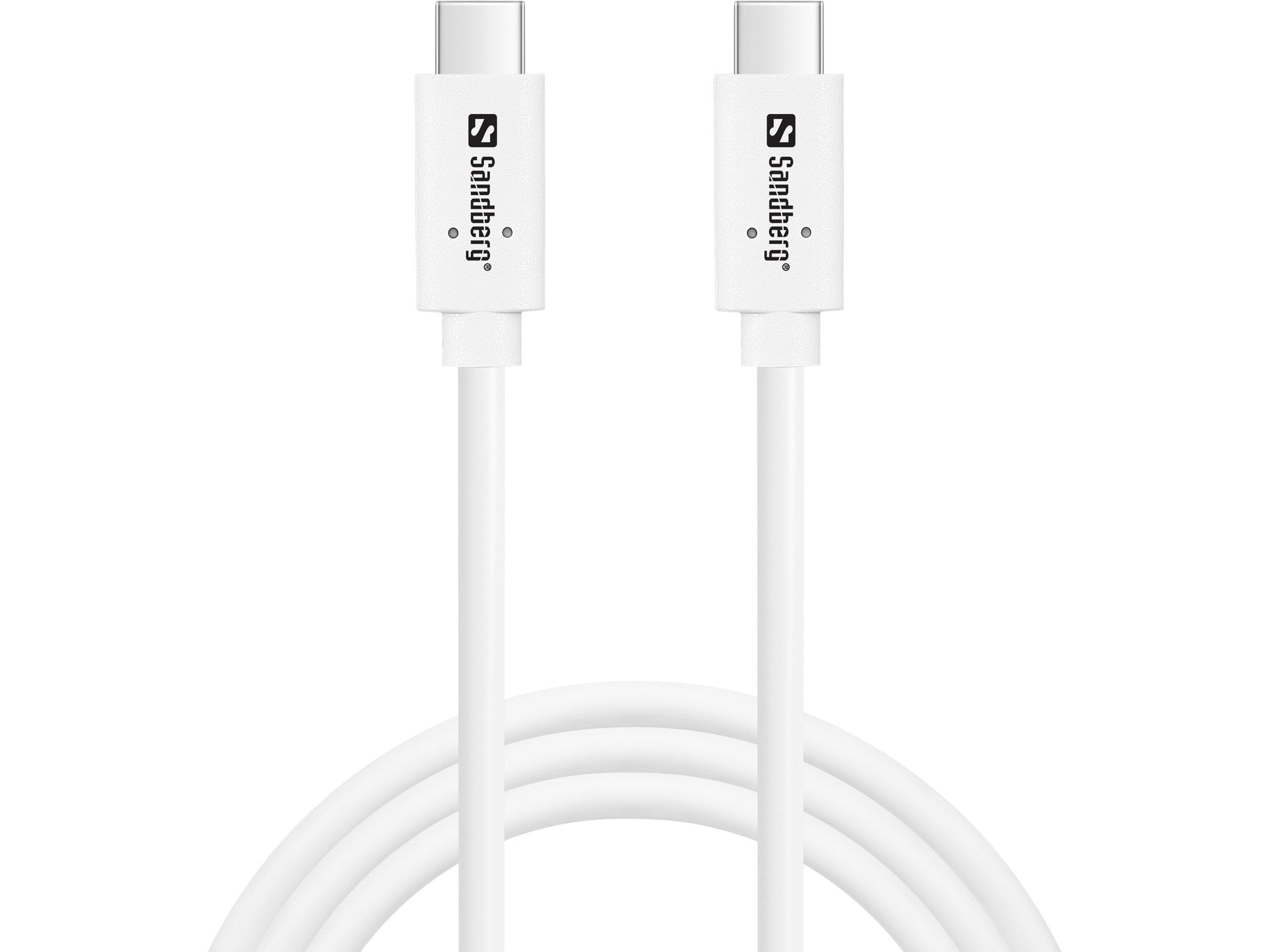 EAN 5705730136535 - Sandberg 136-53 cable USB USB 3.2 Gen 2 (3.1 Gen 2) 1 m USB C 10 Gbit/s 100 W Blanco imagen 1