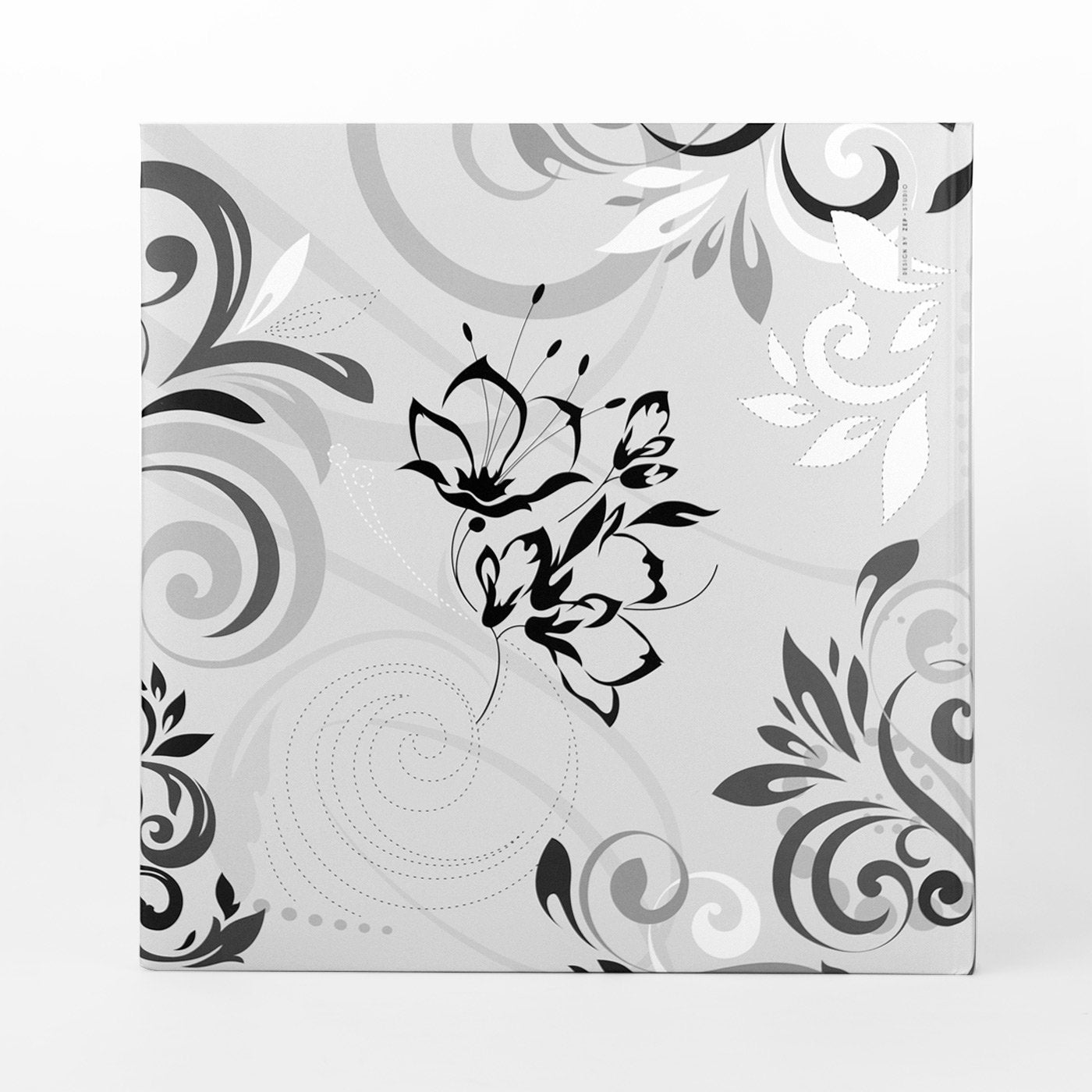 Zep Umbria Encuadernacion En Blanco 30x30 30 Paginas Negras Ebb30wh