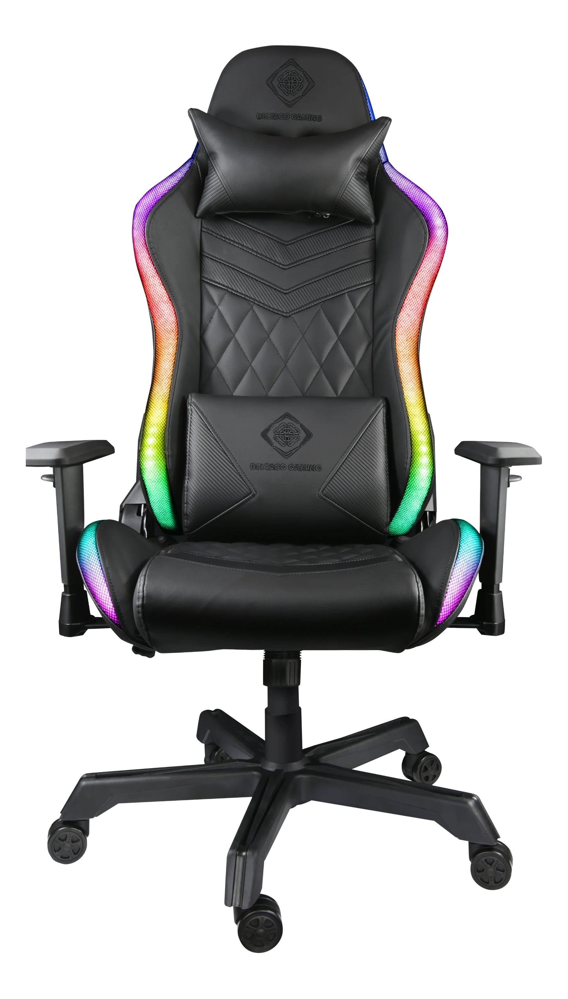 Deltaco Gaming Silla De Gaming Rgb Pch90 Silla Gamer Con Reposabrazos