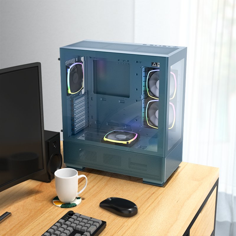 EAN 4710562747652 - Montech SKY TWO Midi Tower Azul imagen 10