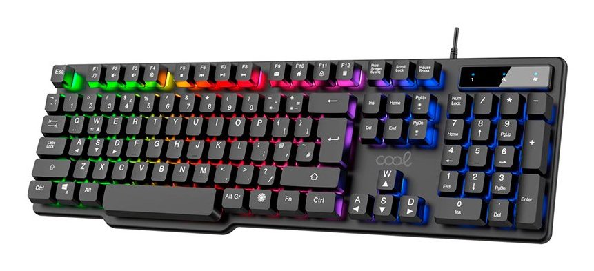 EAN 8434847060736 - COOL Accesorios 8434847060736 teclado Ratón incluido Juego USB QWERTY Español Negro imagen 4
